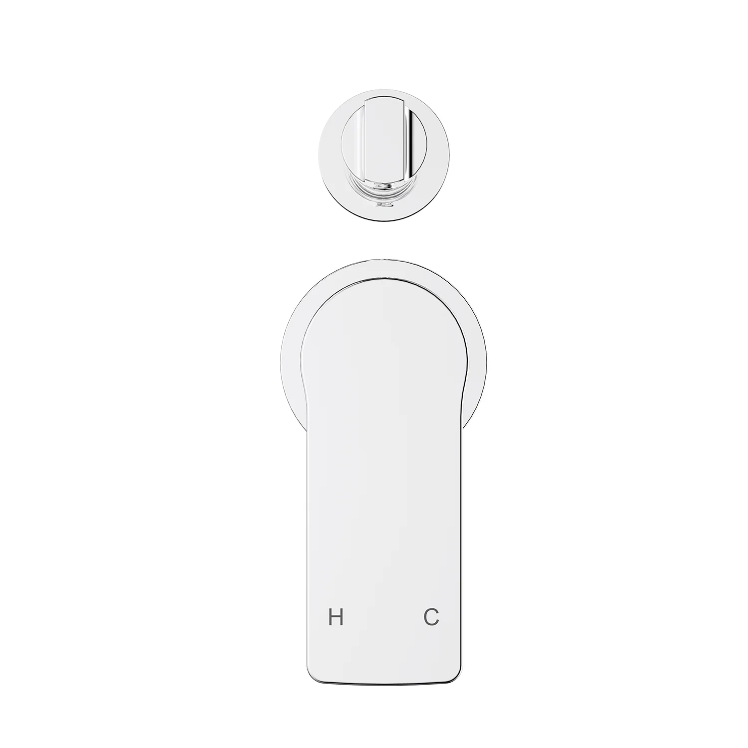 Nova Paddle Diverter Wall Mixer - Image 9