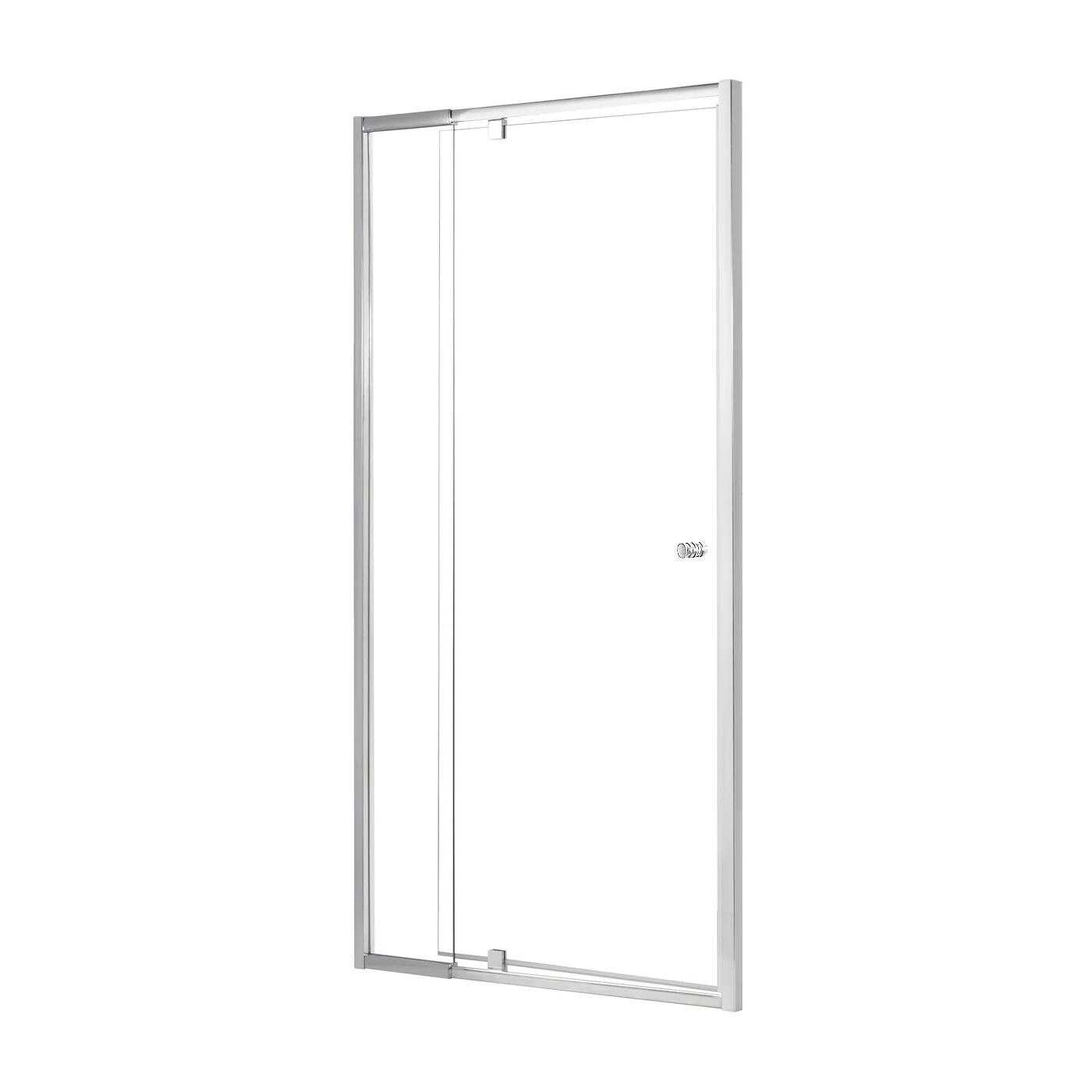 Optima 6mm Semi-Frameless Pivot Door Shower Screen 1850mm High - Image 2