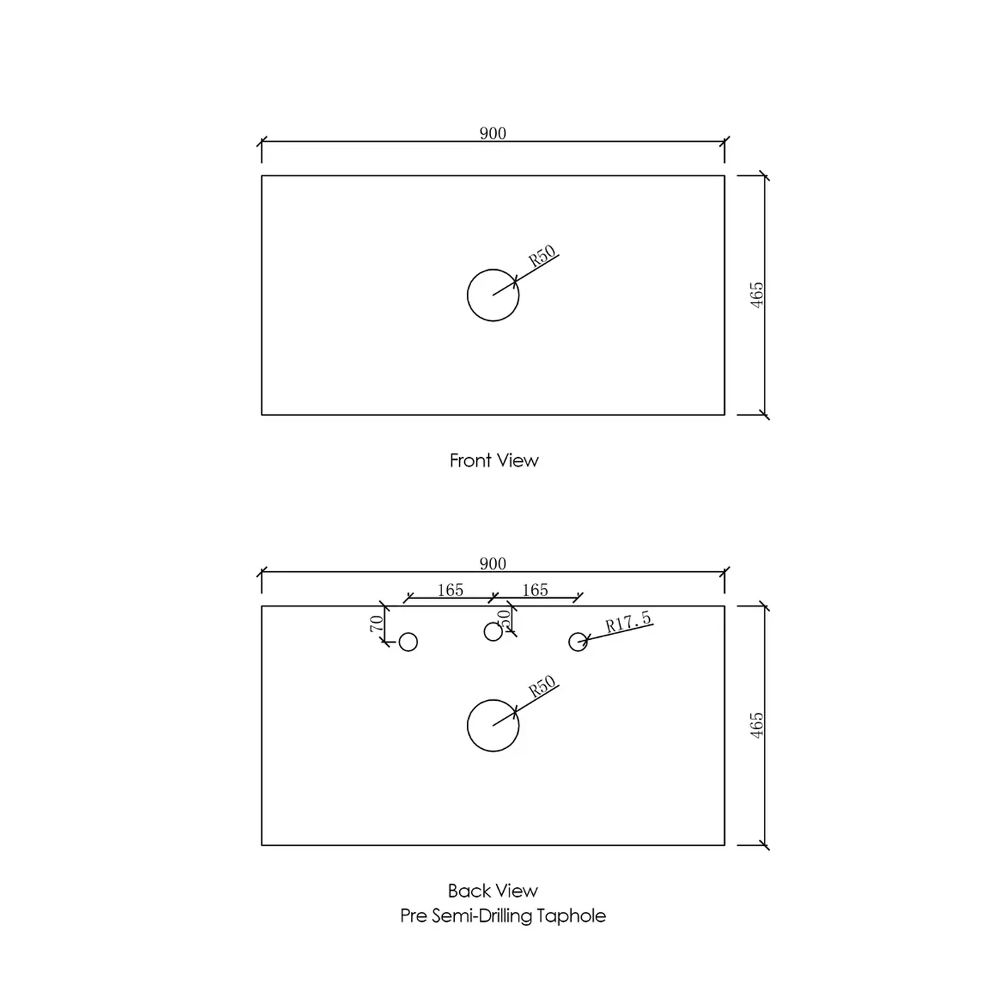 Otti Vanity Stone Benchtop - Image 11