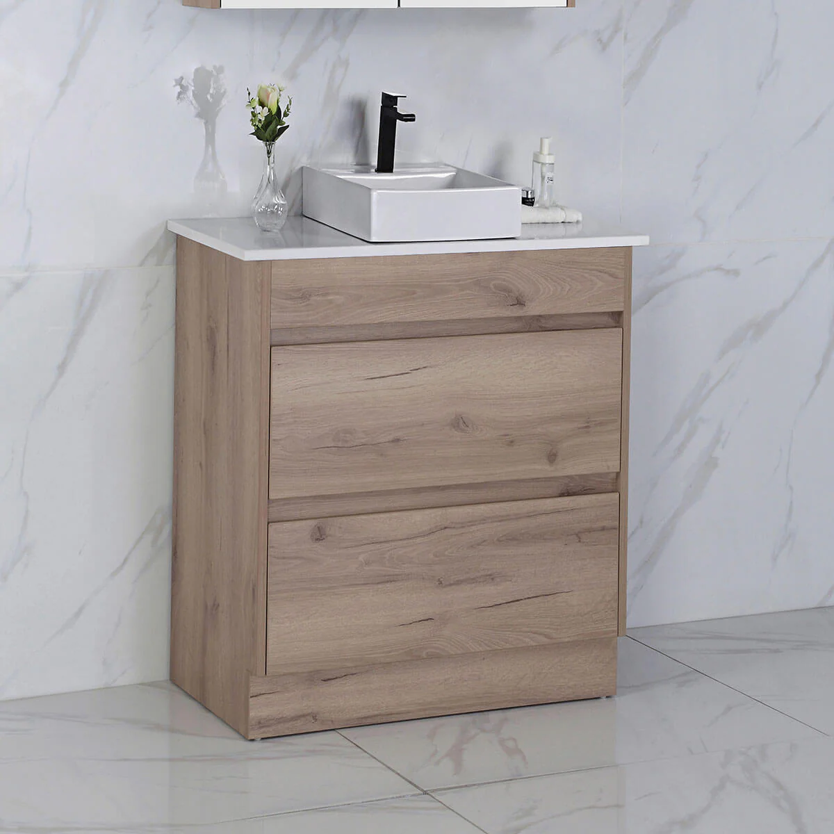 Paris Timber Drawers Only Floor Mounted Vanity - Image 3