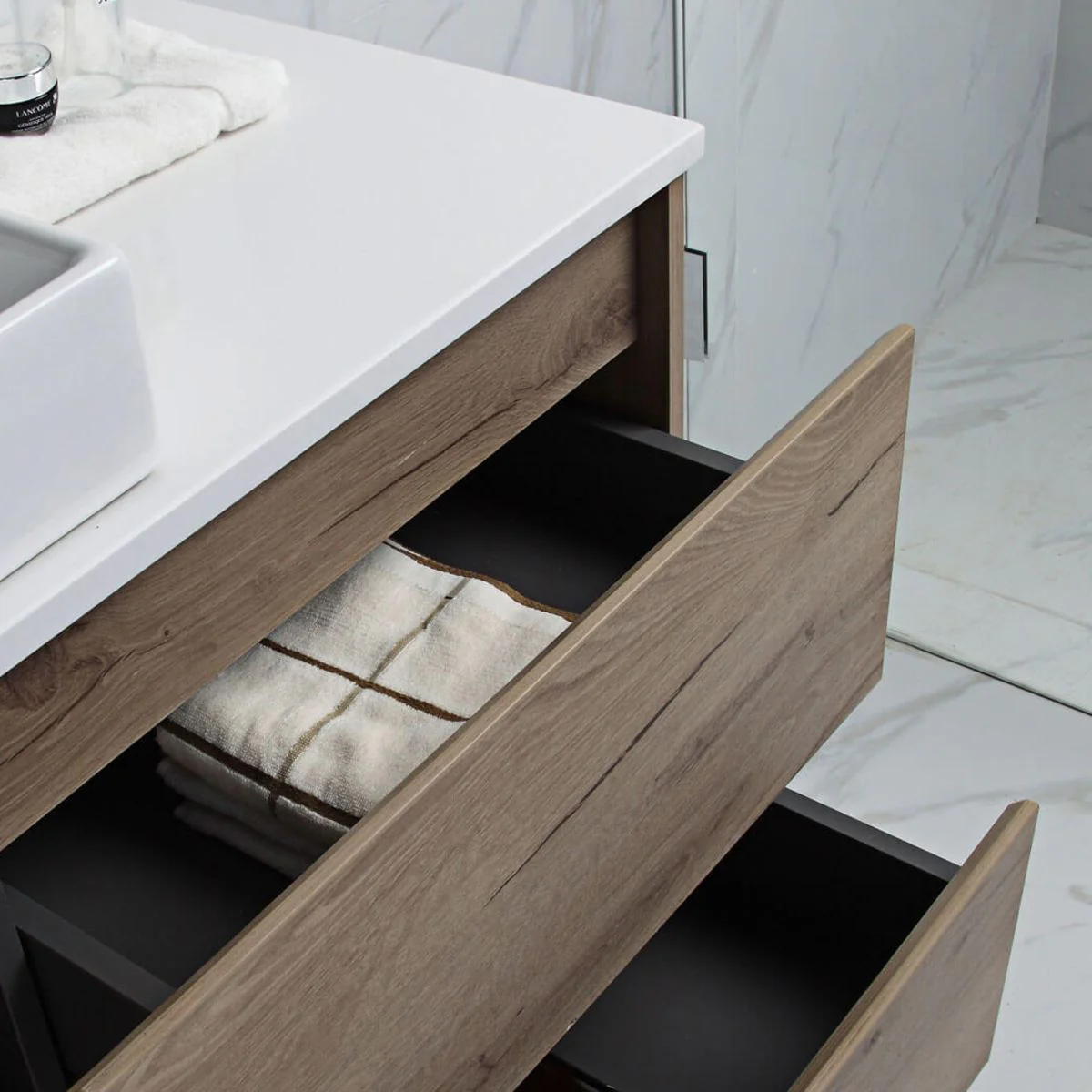 Paris Timber Drawers Only Wall Hung Vanity - Image 7