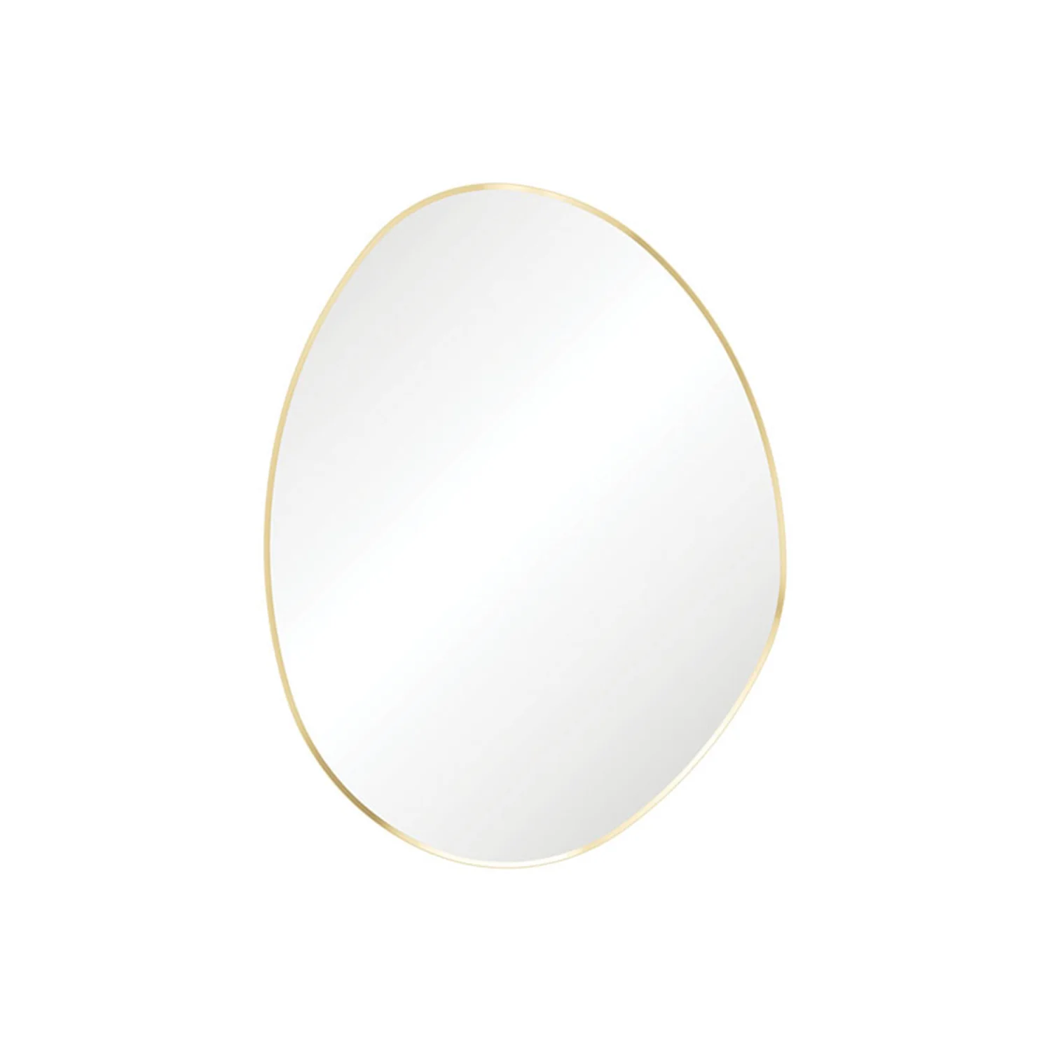 Pebble Asymmetrical Framed Mirror - Image 2