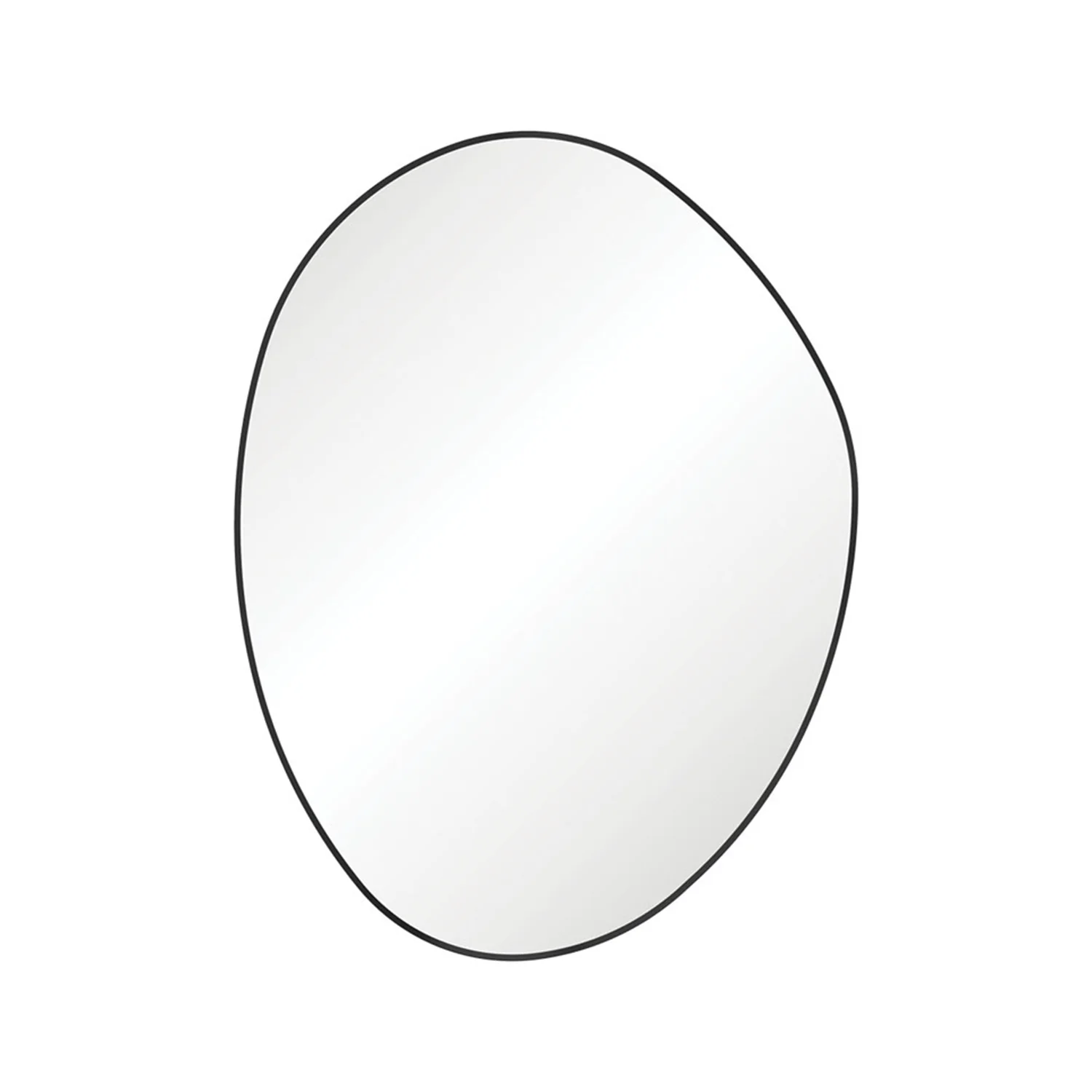 Pebble Asymmetrical Framed Mirror - Image 5
