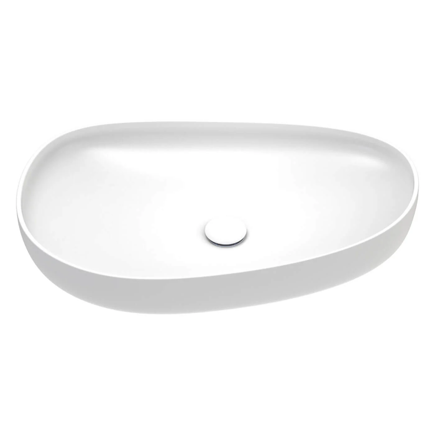 Pebble Large Above Counter Basin 650x400mm - Image 5