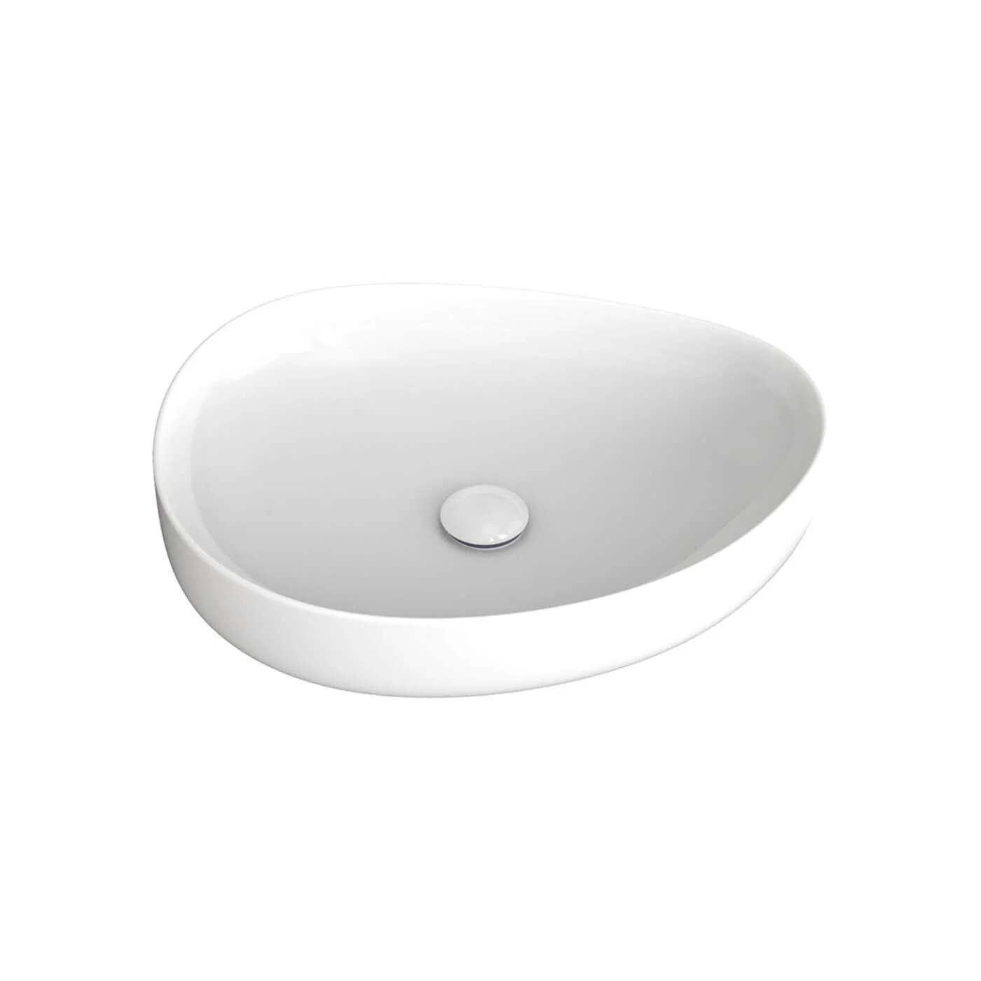 Pebble Mid Above Counter Basin 500x400mm - Image 2