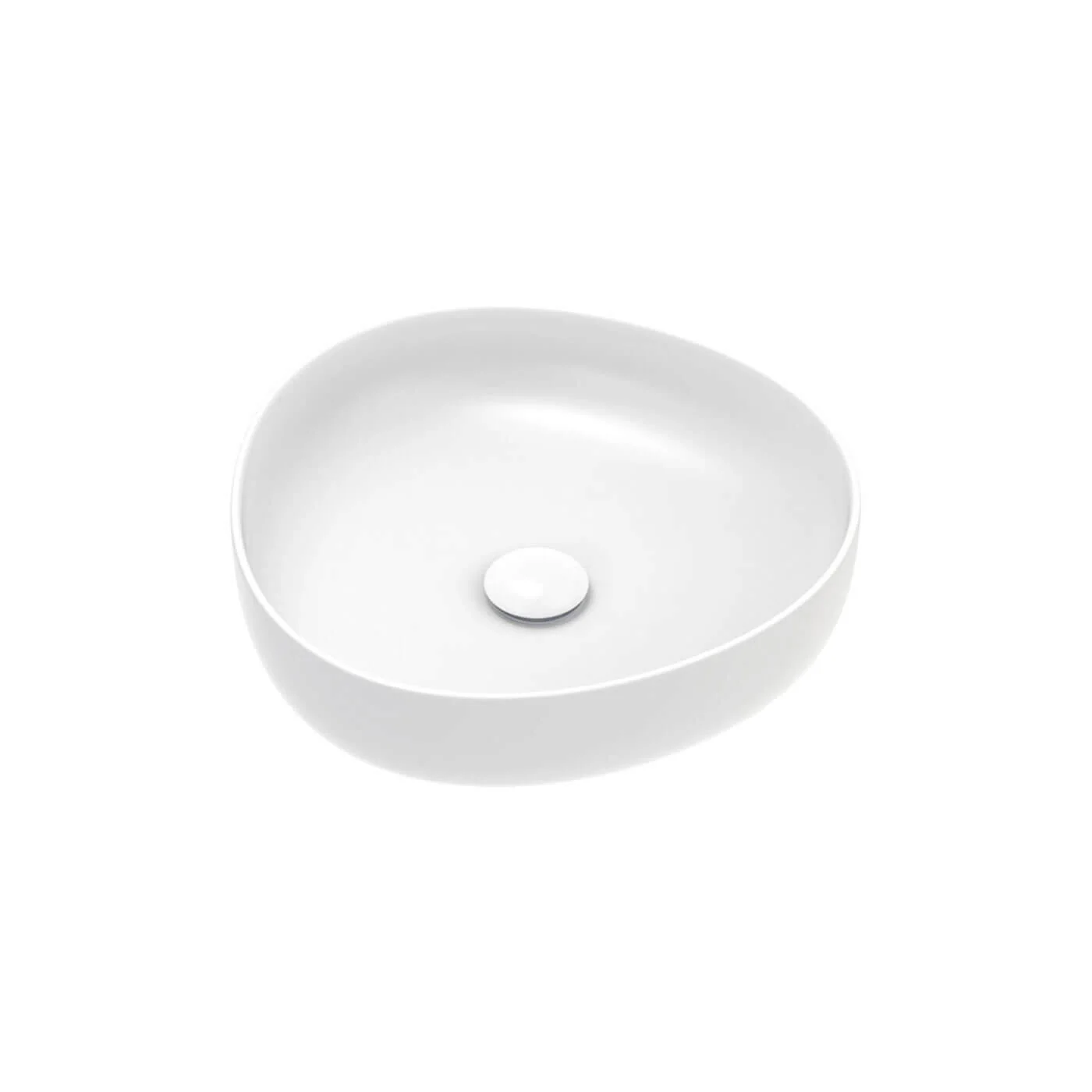 Pebble Small Above Counter Basin 400x395mm - Image 5
