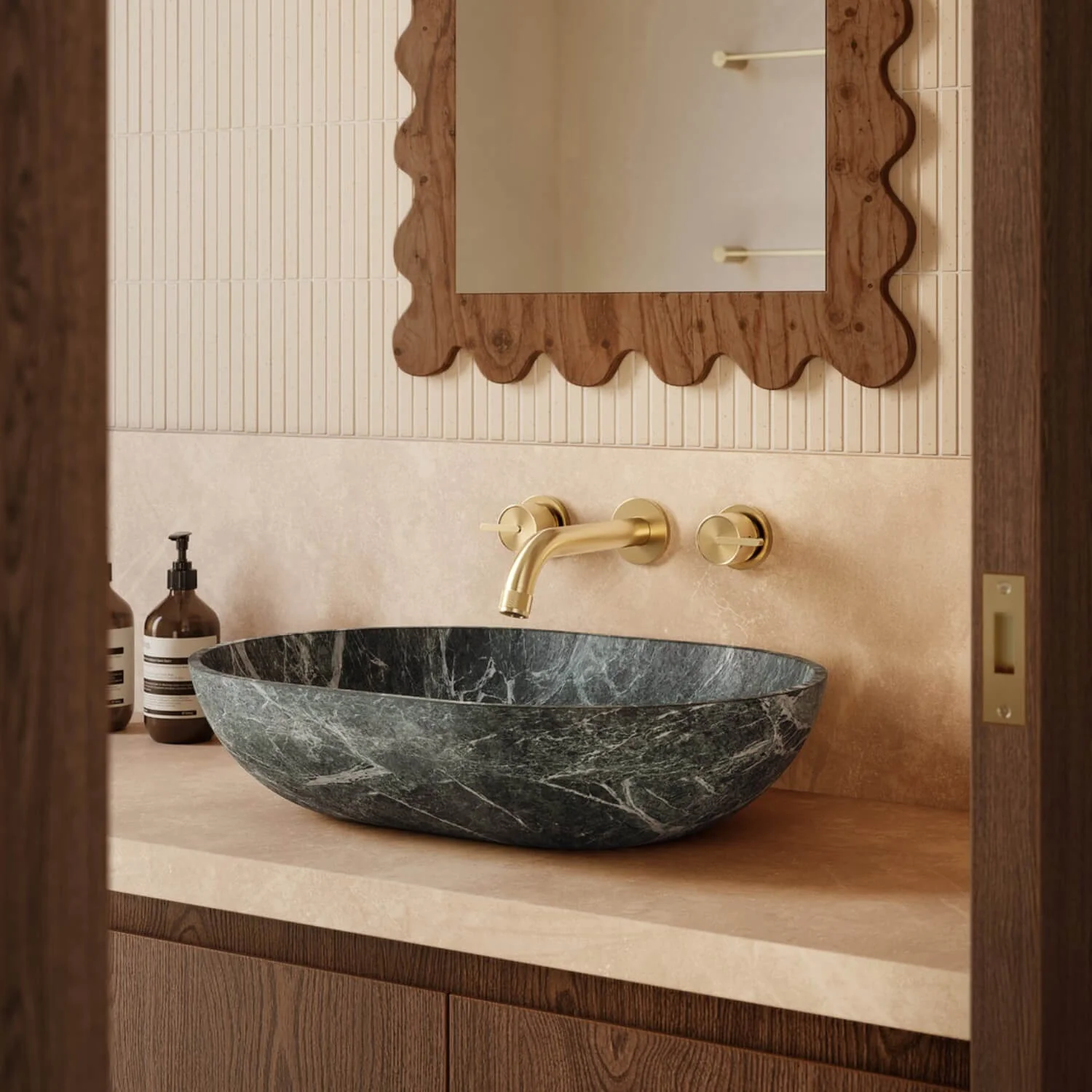 Pedra Oval Stone Basin 520mm - Image 5