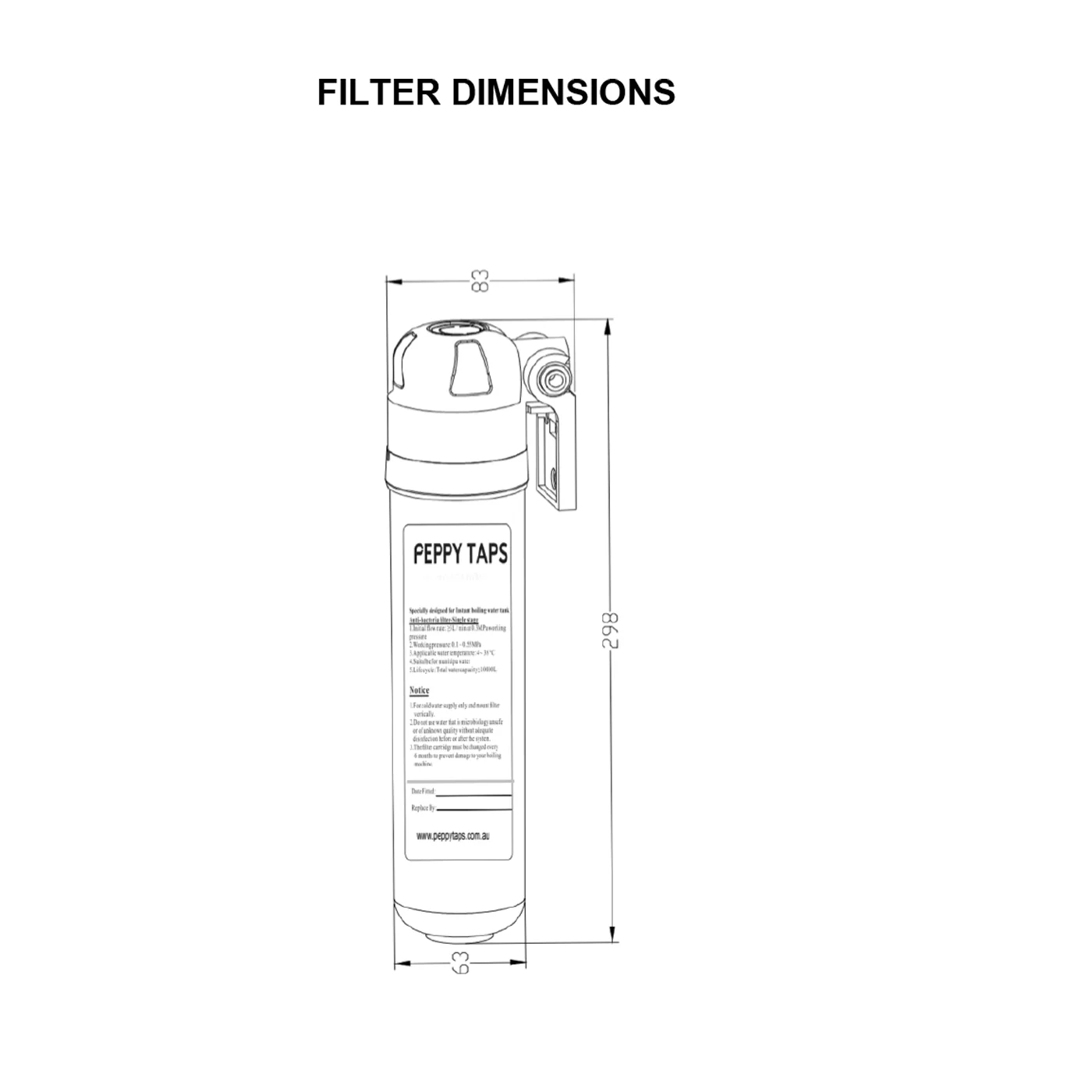 Peppy 4-In-1 Boiling & Ambient Sink Mixer - Image 8