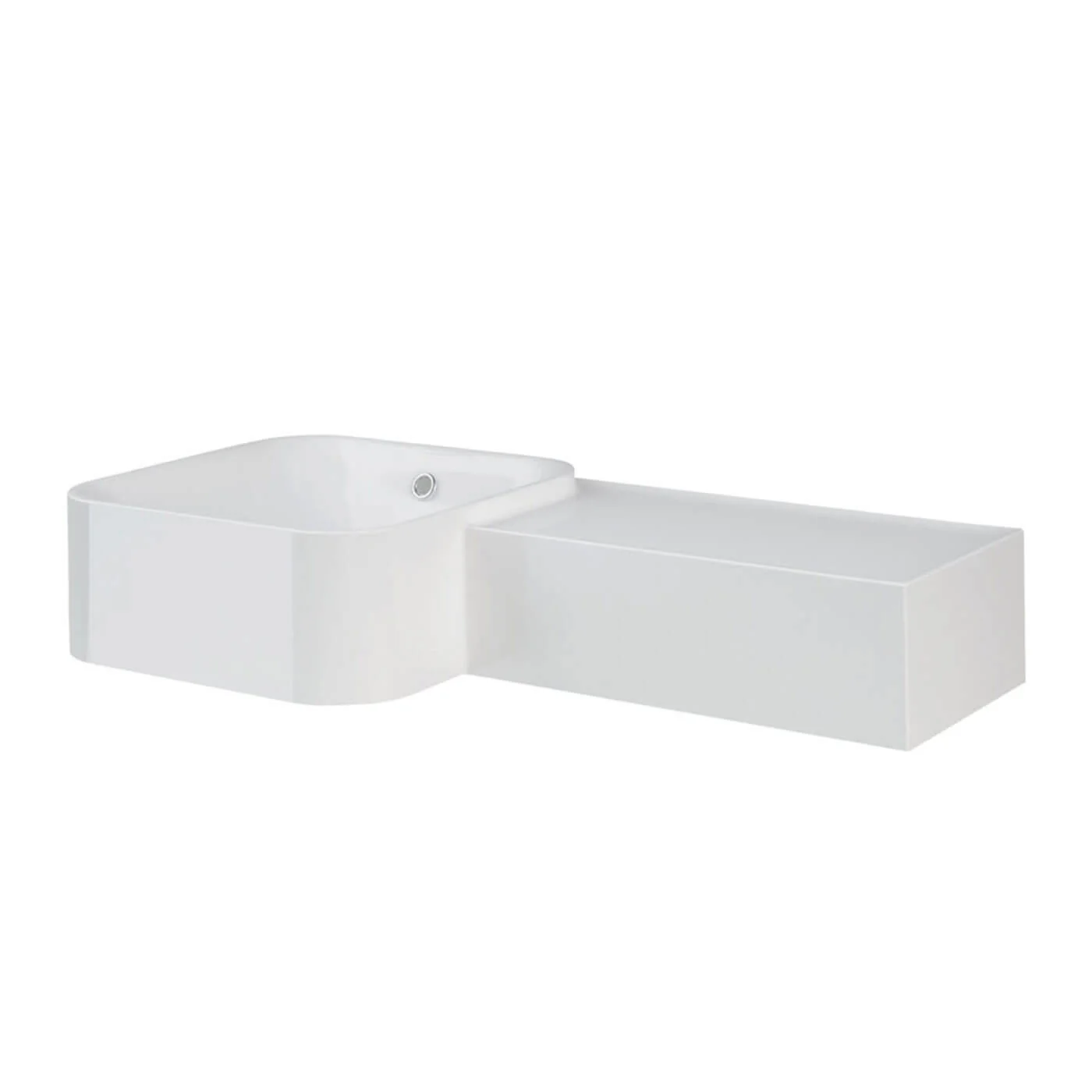 Petit Wall Hung Ceramic Basin 765mm - Image 2