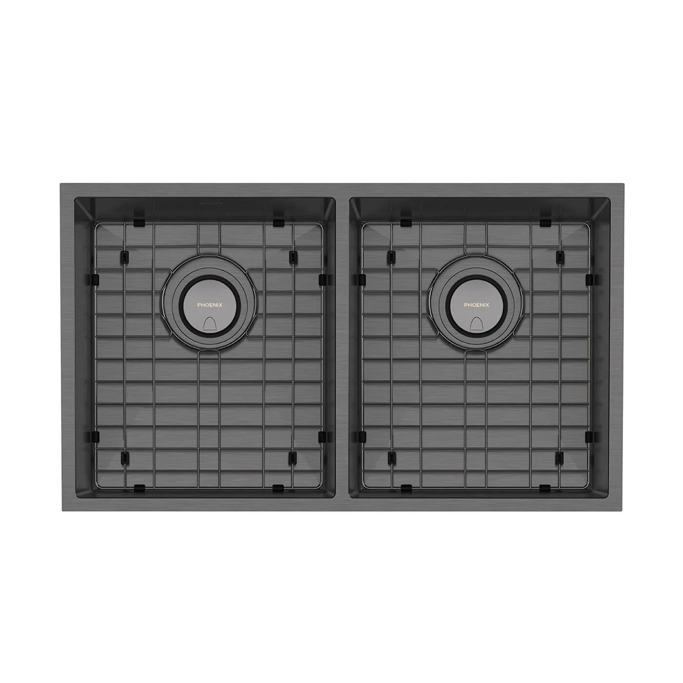 Phoenix 4000 Double Bowl Sink 772x446x230mm