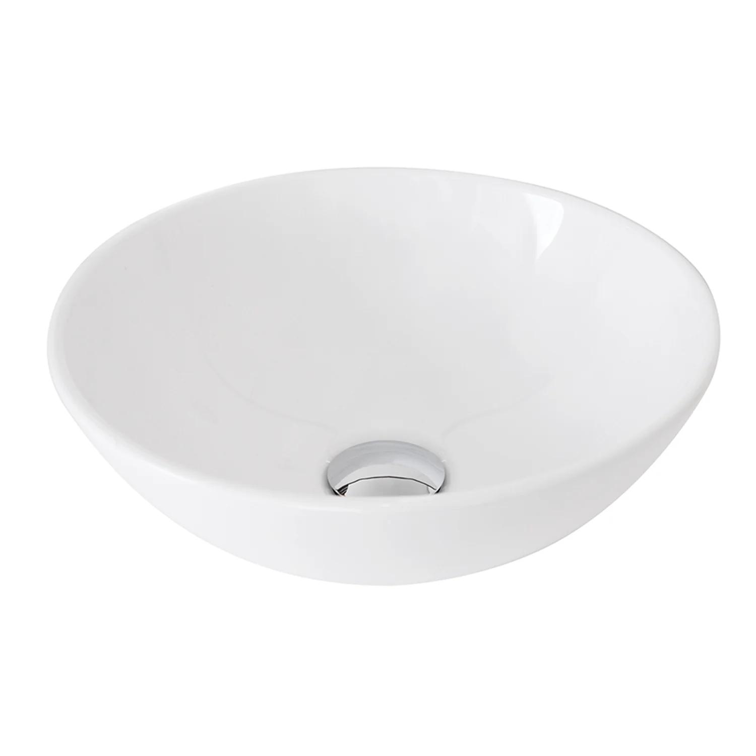 Pluto Round Ceramic Basin 325mm - Image 2