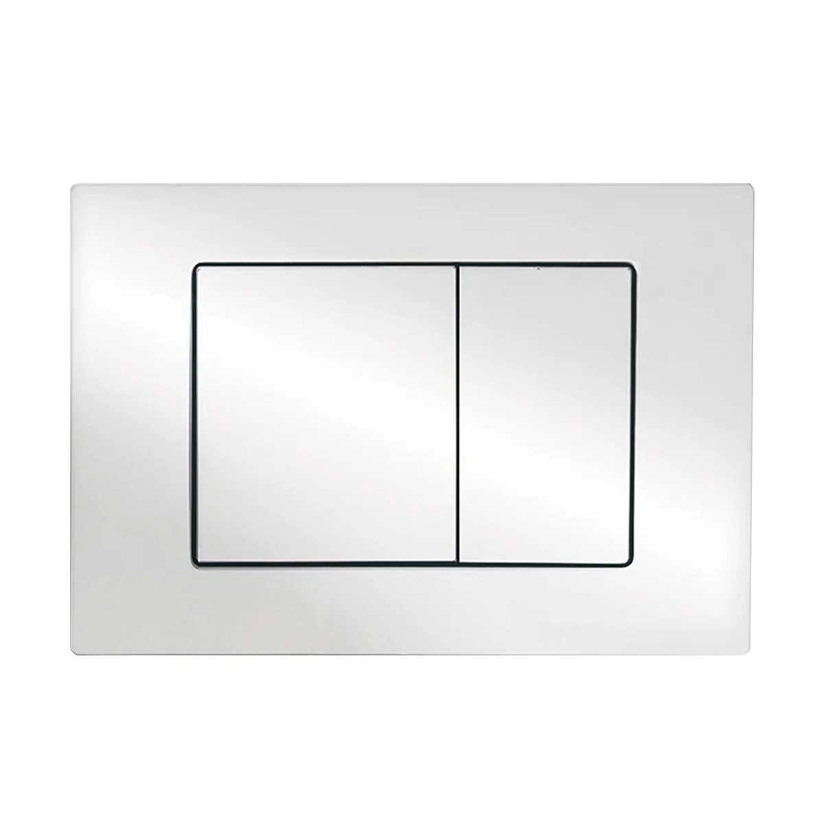 R&T Square Concealed In Wall Flush Plate Button - Image 2
