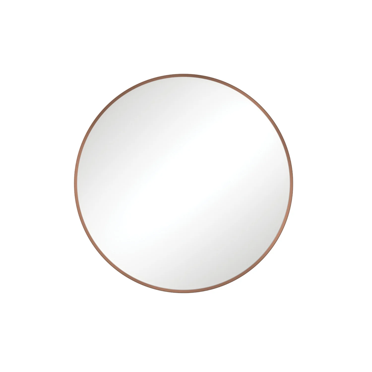 Reba Round Framed Glass Mirror - Image 4