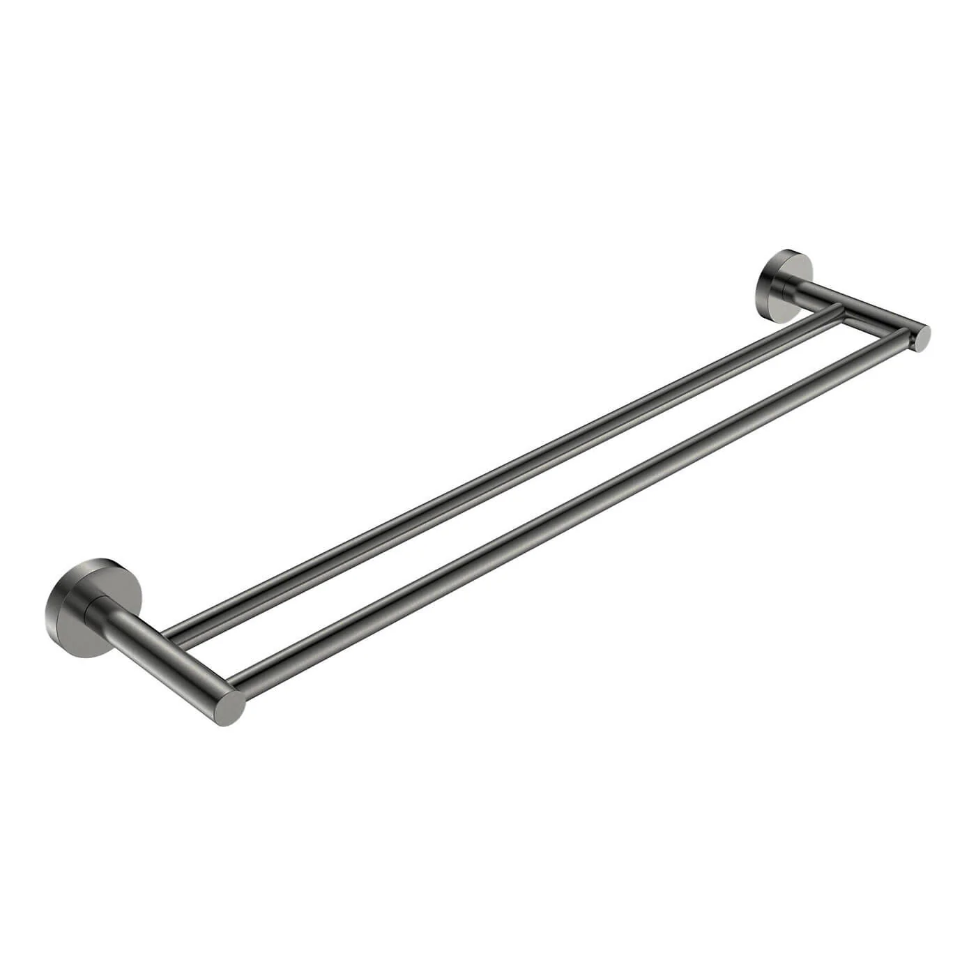 Rund Double Towel Rail 600mm/750mm - Image 3