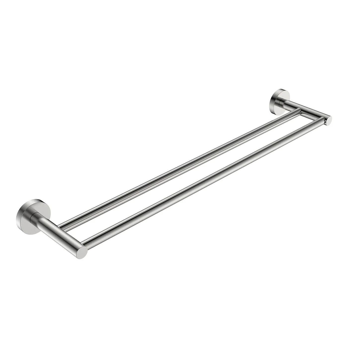 Rund Double Towel Rail 600mm/750mm - Image 4