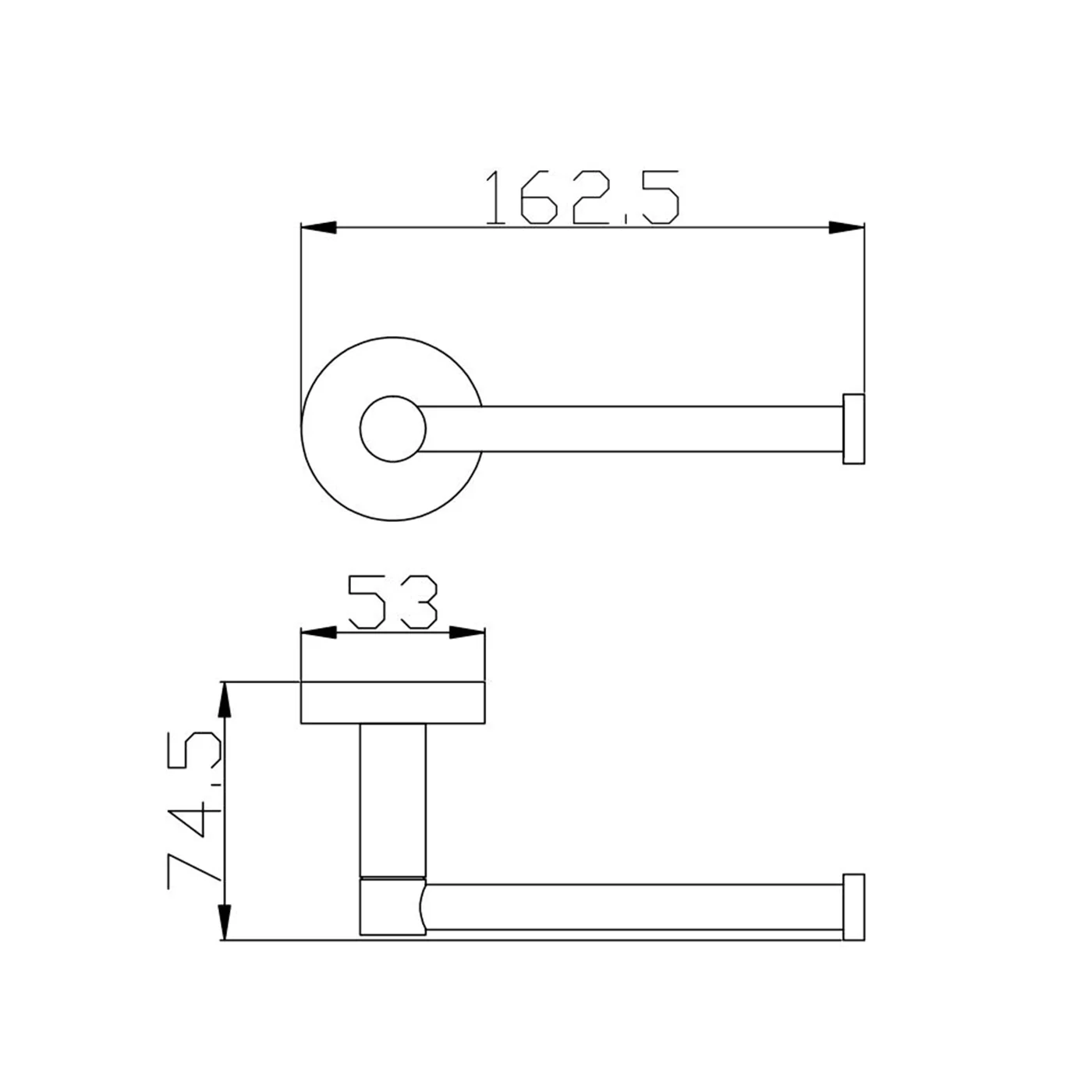 Rund Toilet Roll Holder - Image 6