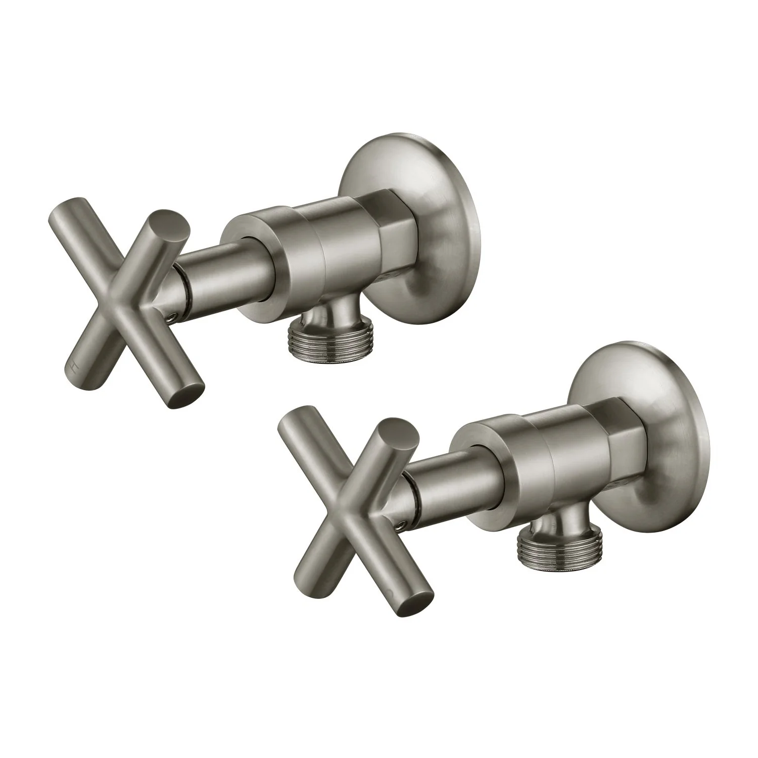 Ryker Cross Handle Washing Machine Stop Taps - Image 4