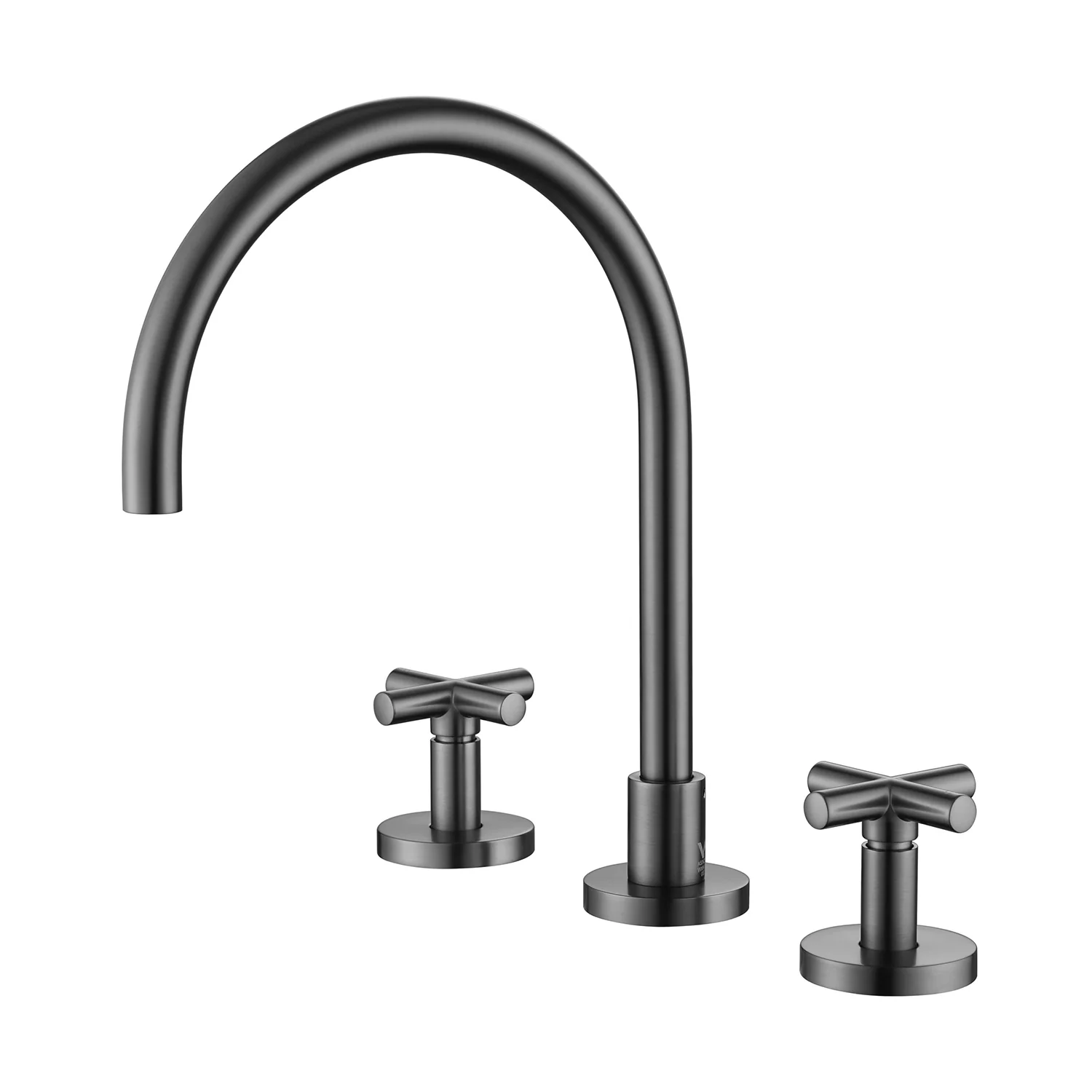 Ryker Cross Handle Sink Assembly Tap Set - Image 2