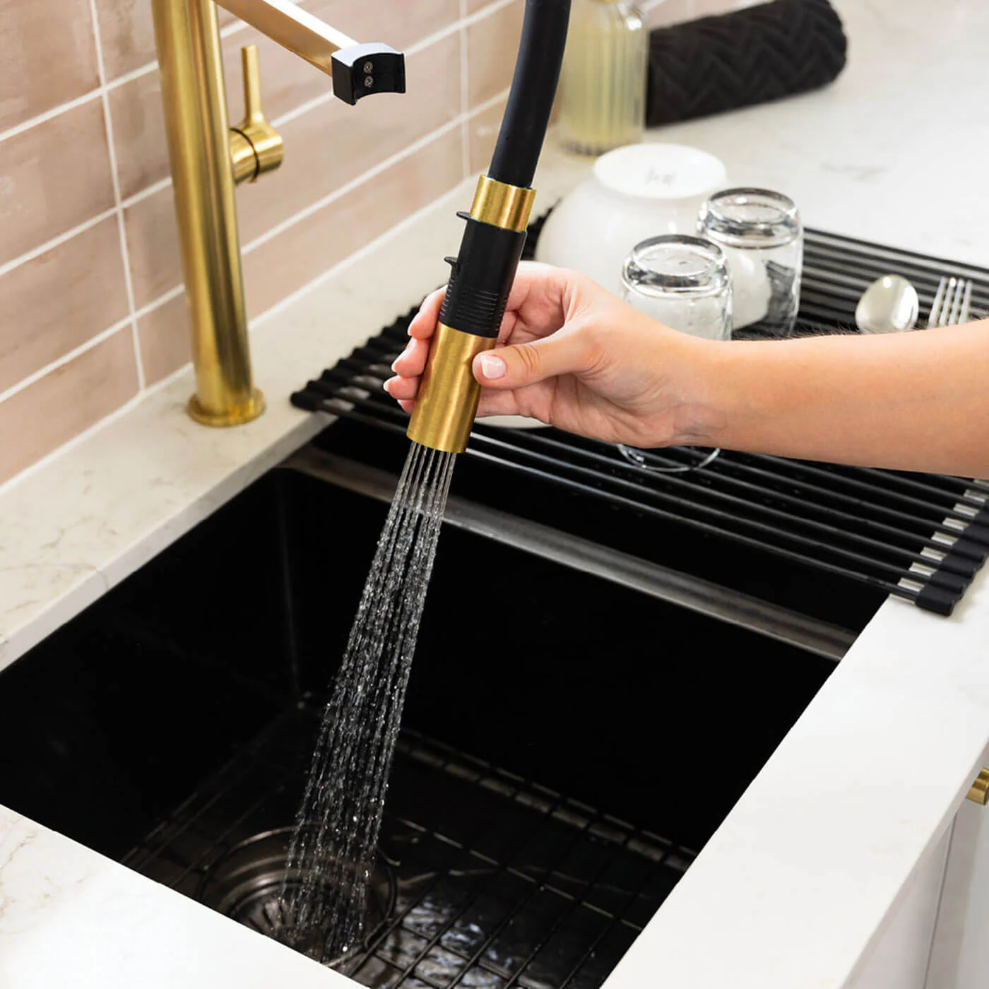 Sansa Slim Detachable Spout Sink Mixer - Image 7