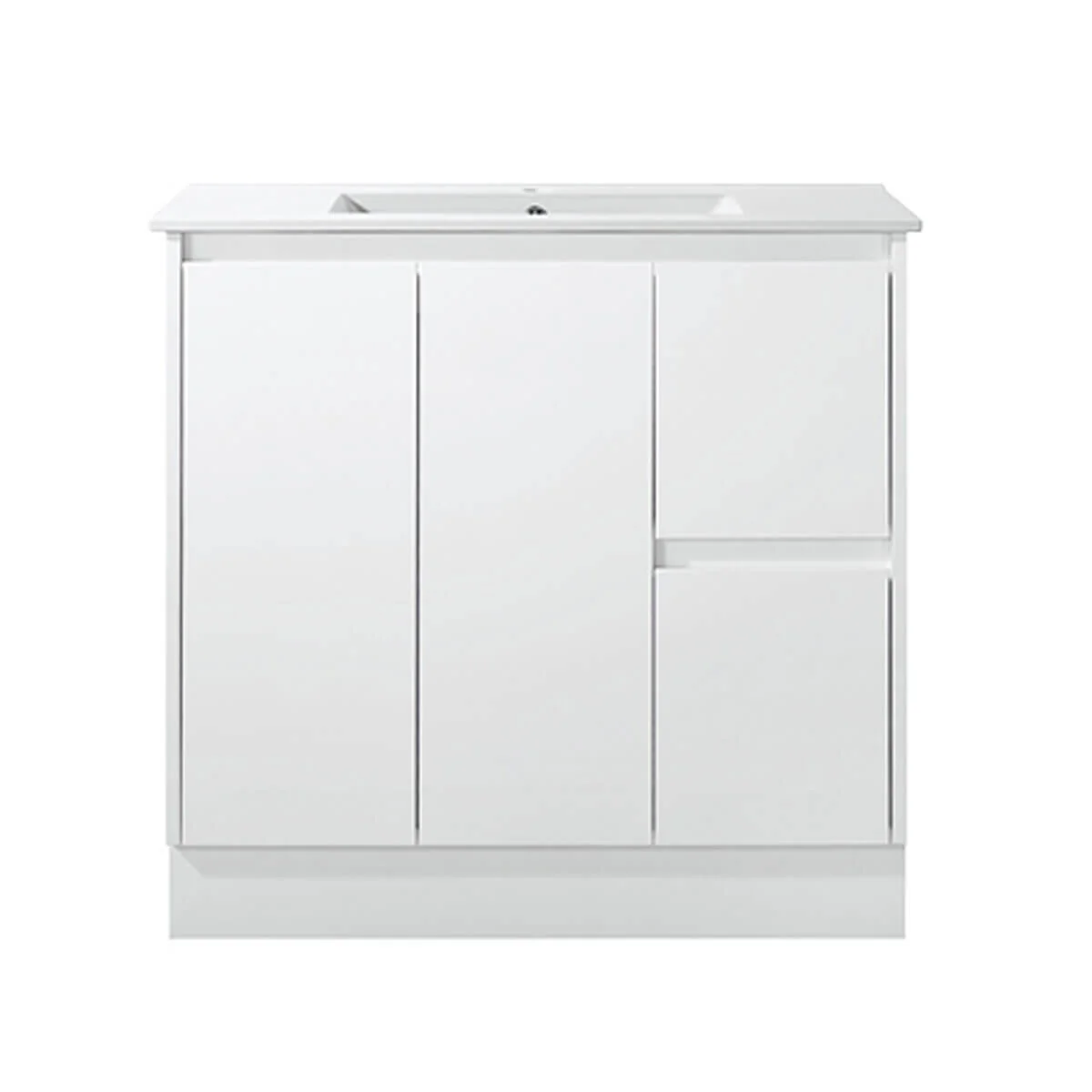 Sierra Slimline Soft-Close Floor Mounted Vanity - Image 3