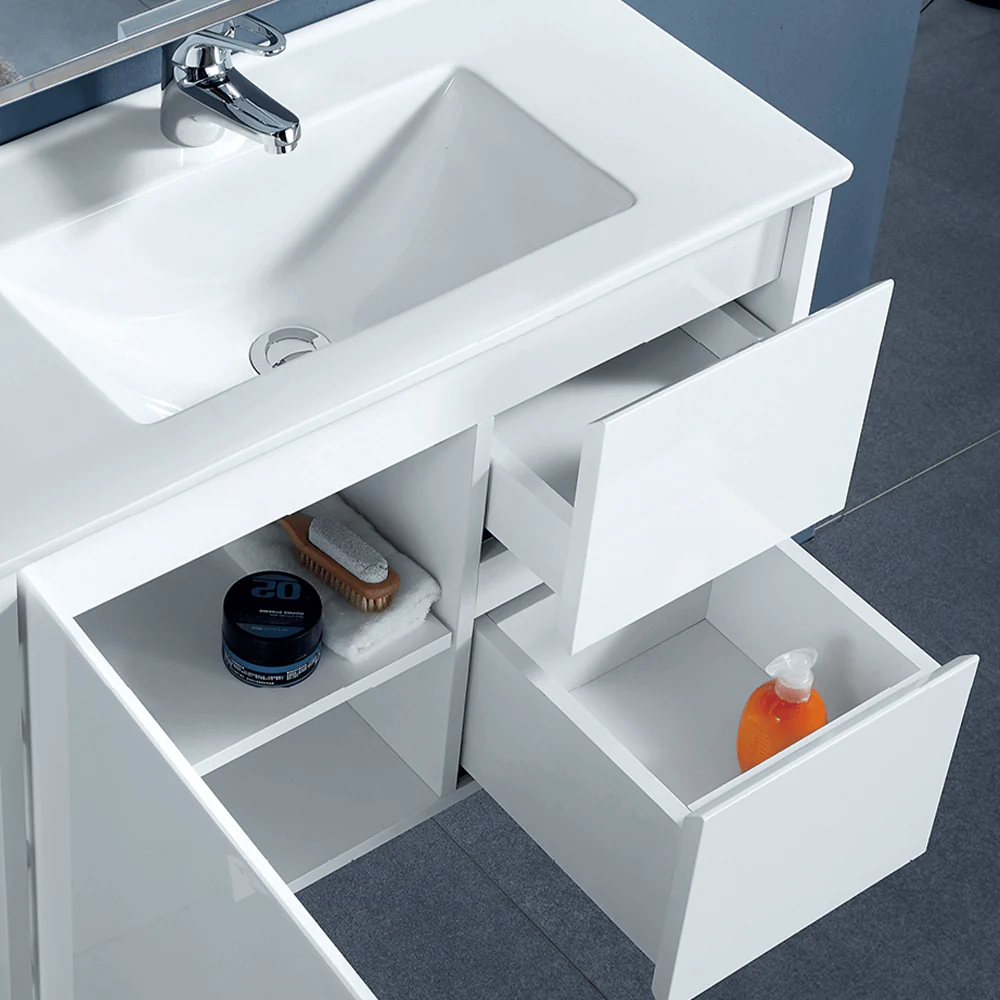 Sierra Slimline Soft-Close Floor Mounted Vanity - Image 4