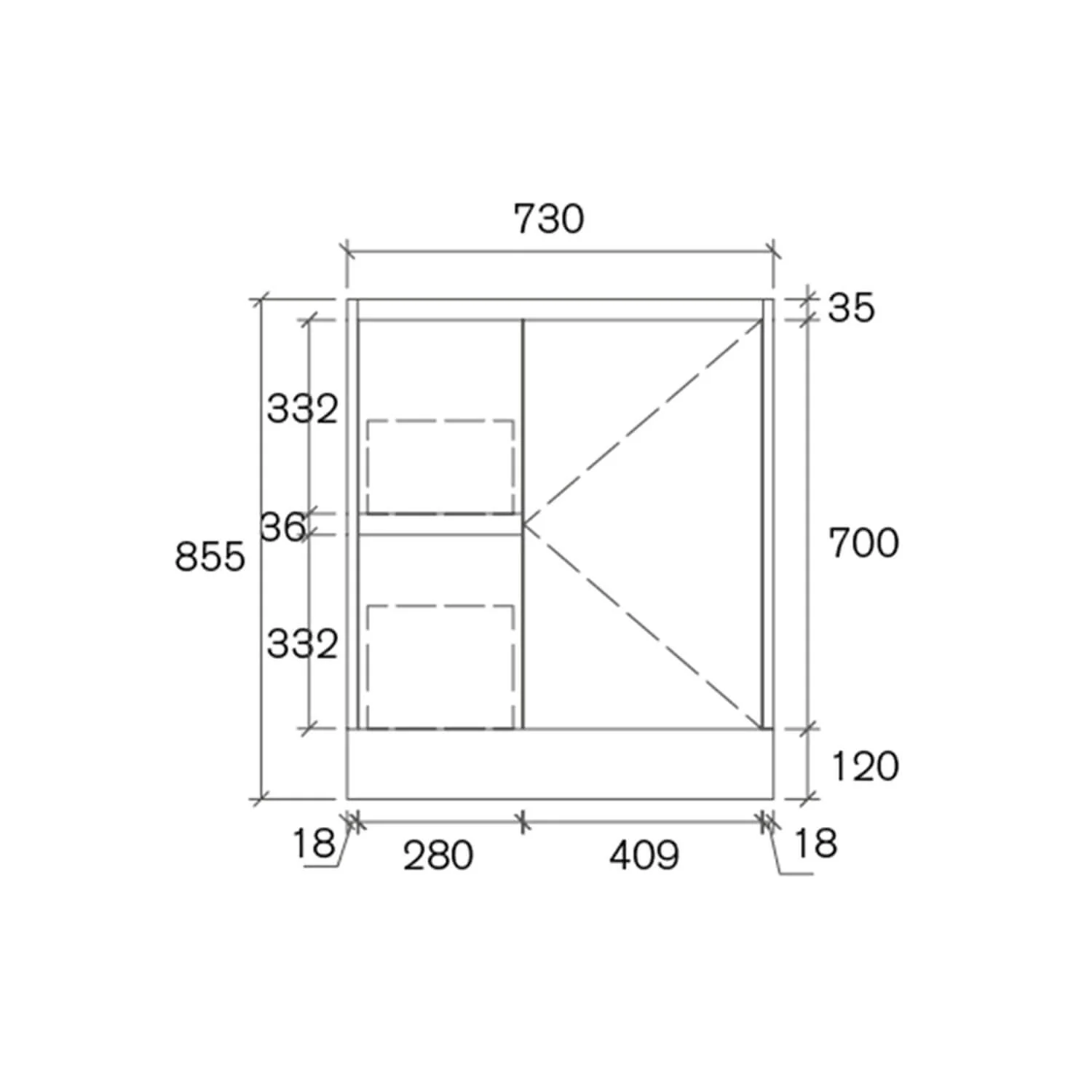 Sierra Slimline Soft-Close Floor Mounted Vanity - Image 6