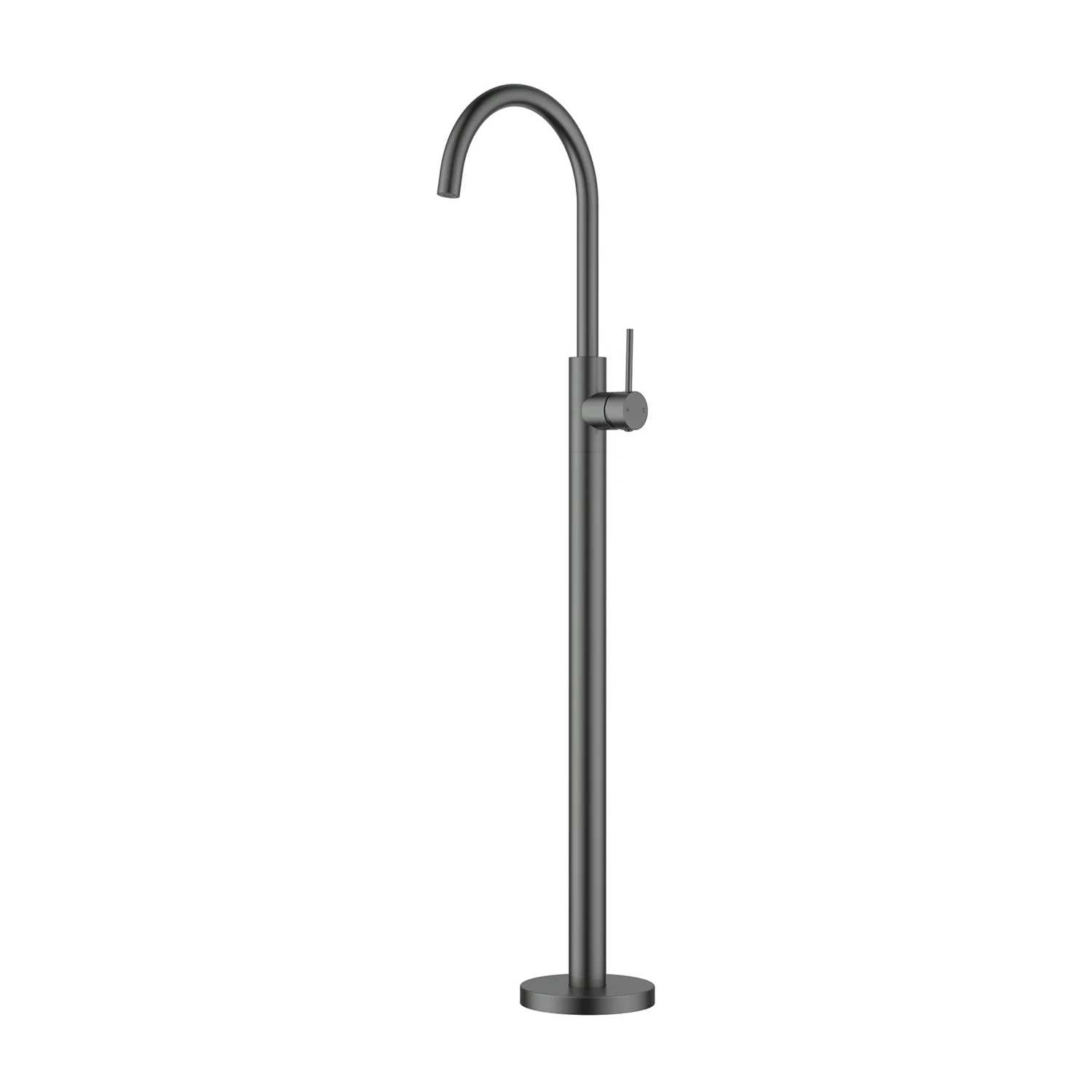 Slimline Stainless Steel Freestanding Bath Mixer - Image 6