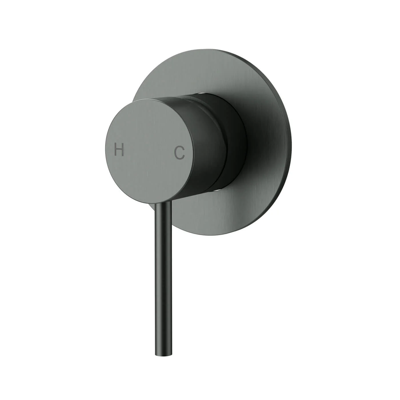 Slimline Stainless Steel Pin Lever Wall Mixer - Image 3