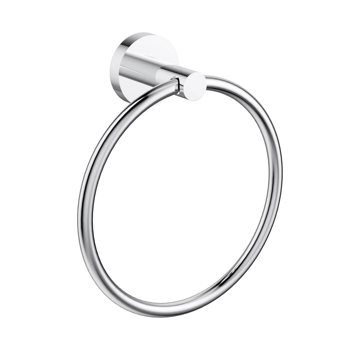 Slimline Stainless Steel Towel Holder Ring