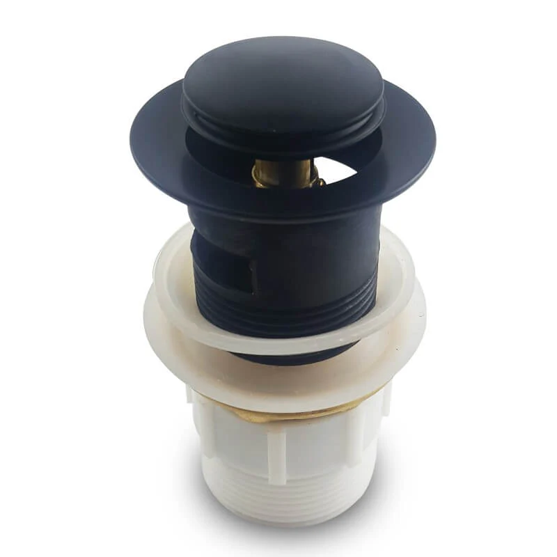 Solid Brass Pop-Up Waste 32/40mm With Overflow - Image 5