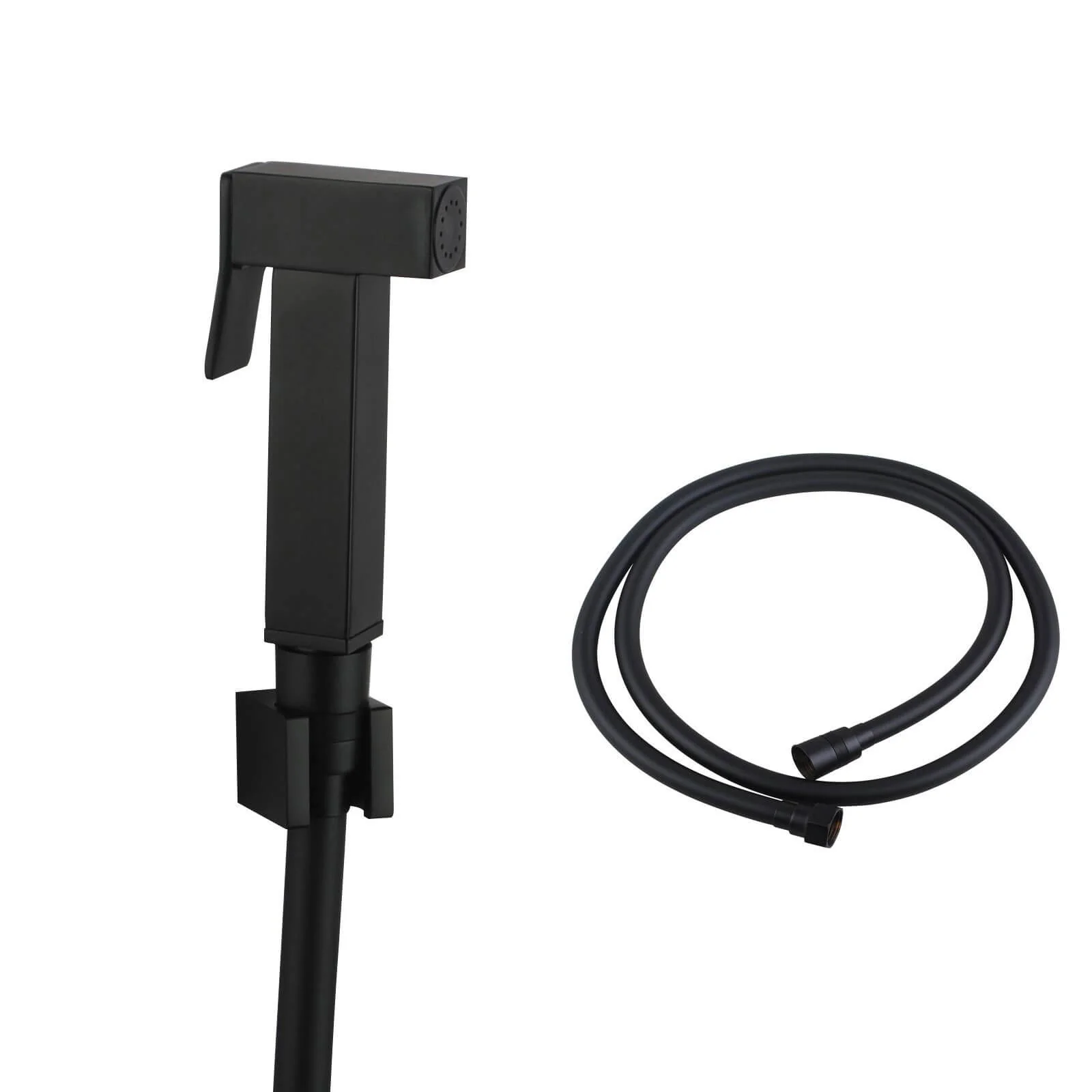 Square Bidet Toilet Trigger Spray with Wall Mount - Image 3