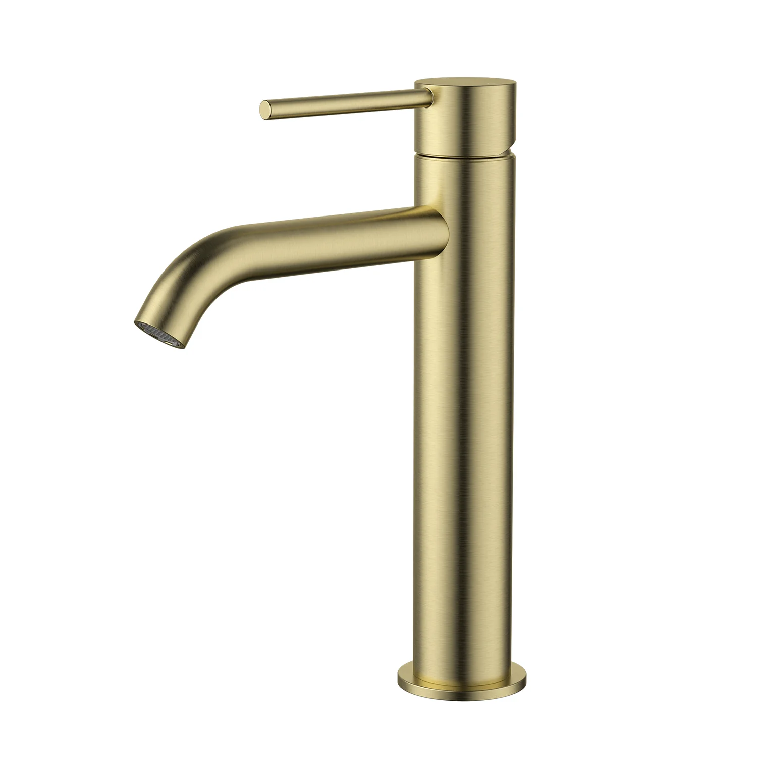 Star Mid-Rise Curved Spout Basin Mixer - Image 3