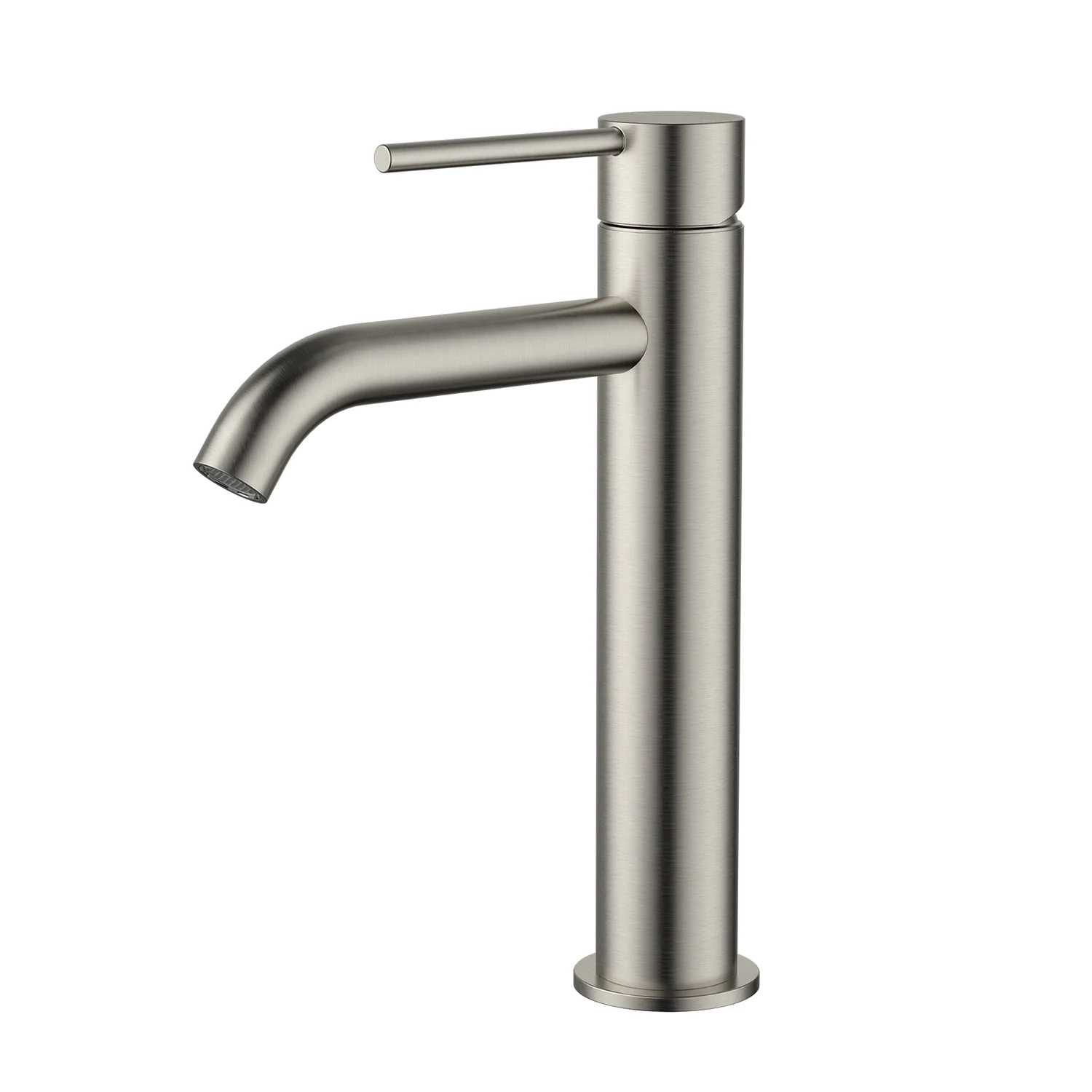 Star Mid-Rise Curved Spout Basin Mixer - Image 4