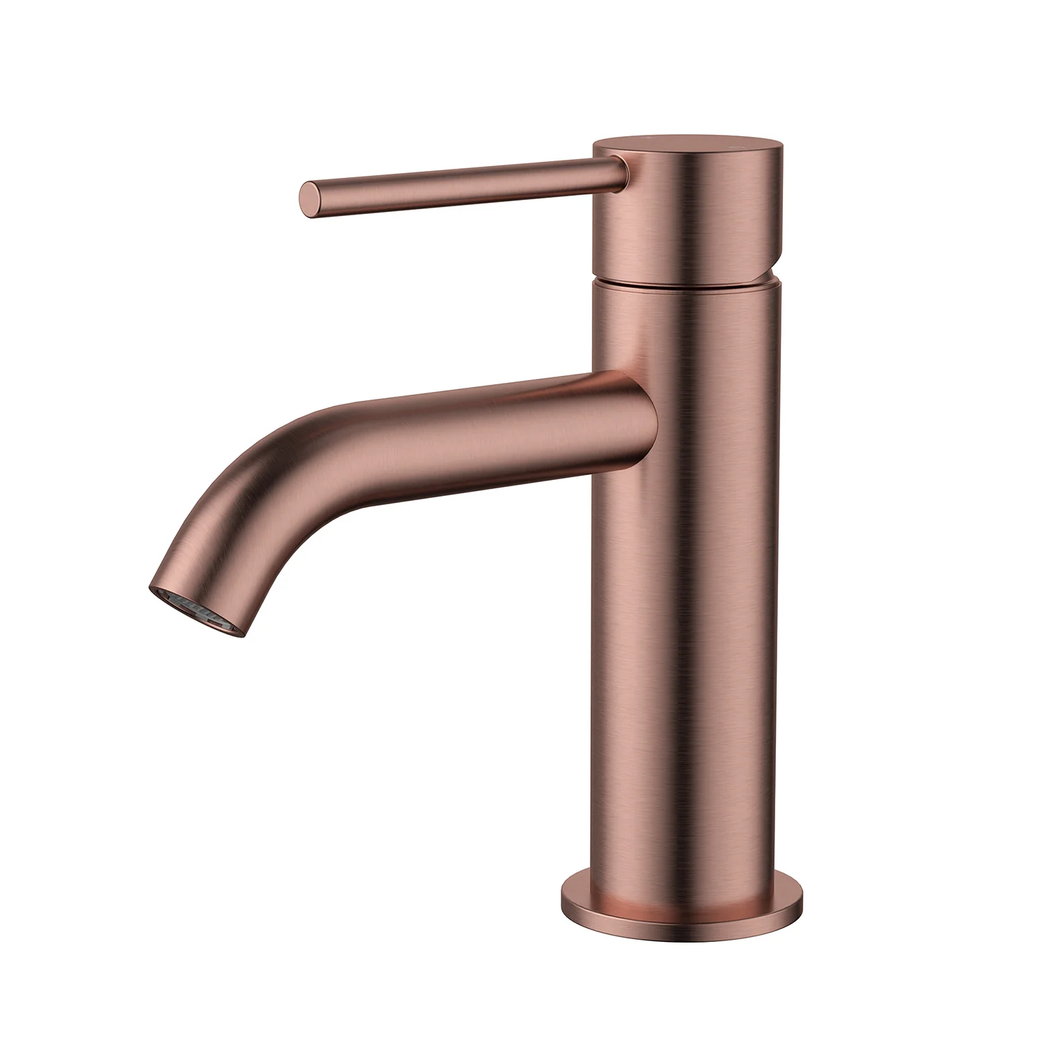 Star Mini Short Basin Mixer Curved Spout - Image 2