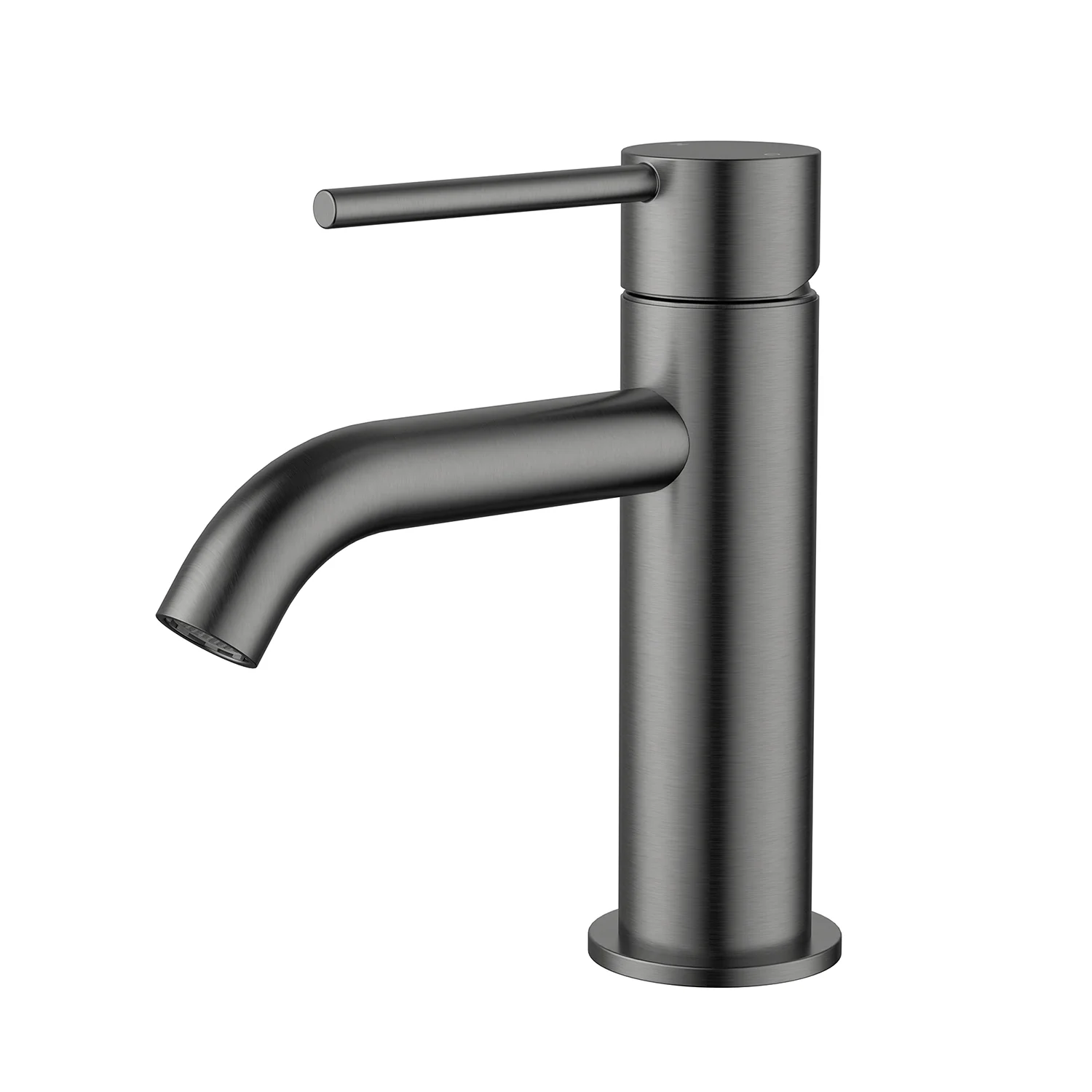 Star Mini Short Basin Mixer Curved Spout - Image 6