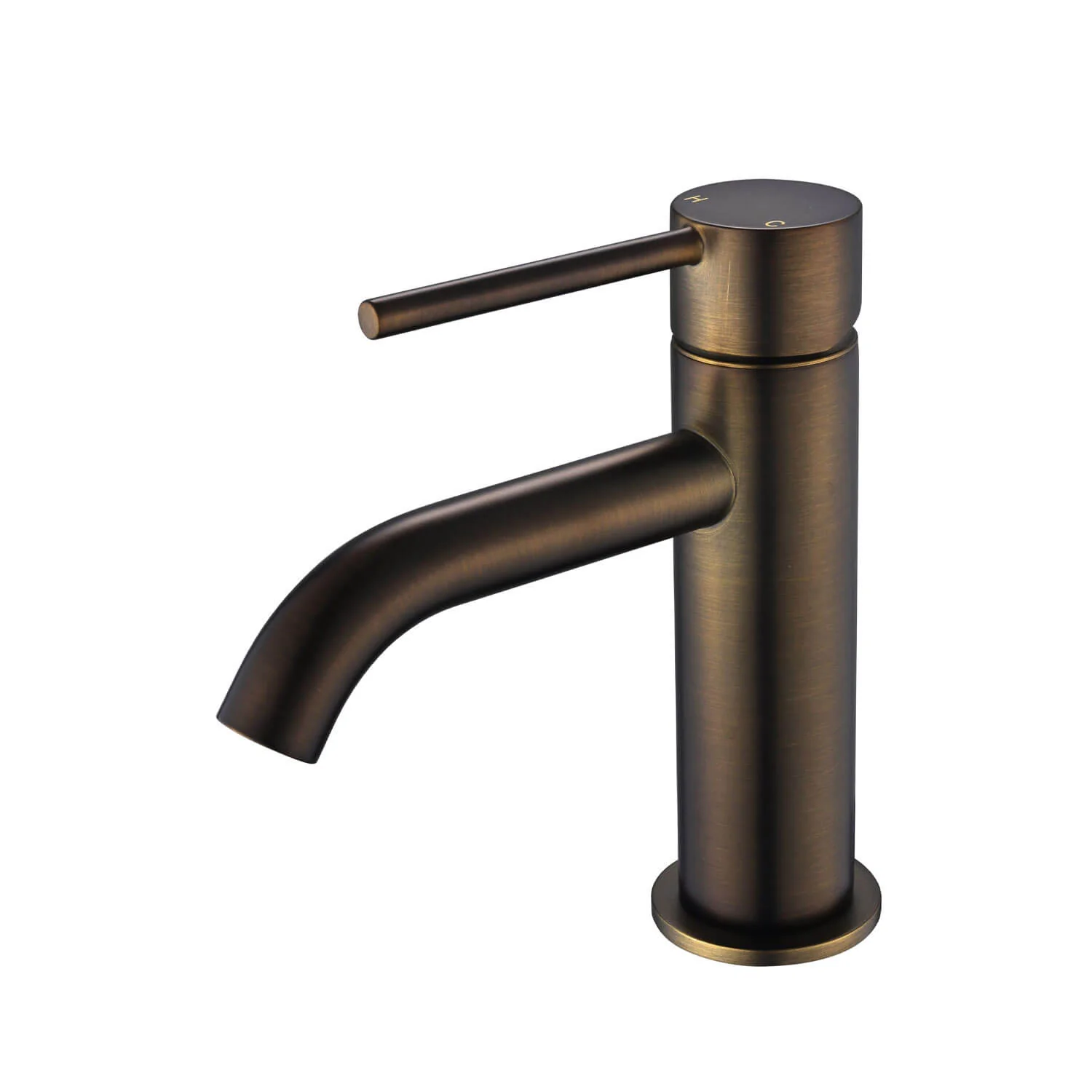 Star Mini Short Basin Mixer Curved Spout - Image 8