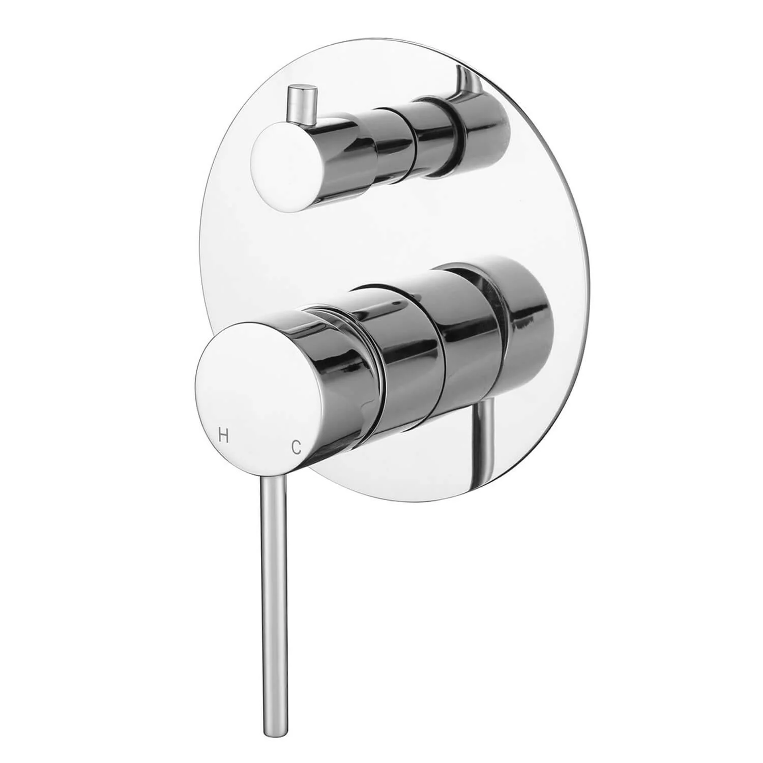 Star Pin Handle Diverter Wall Mixer - Image 4