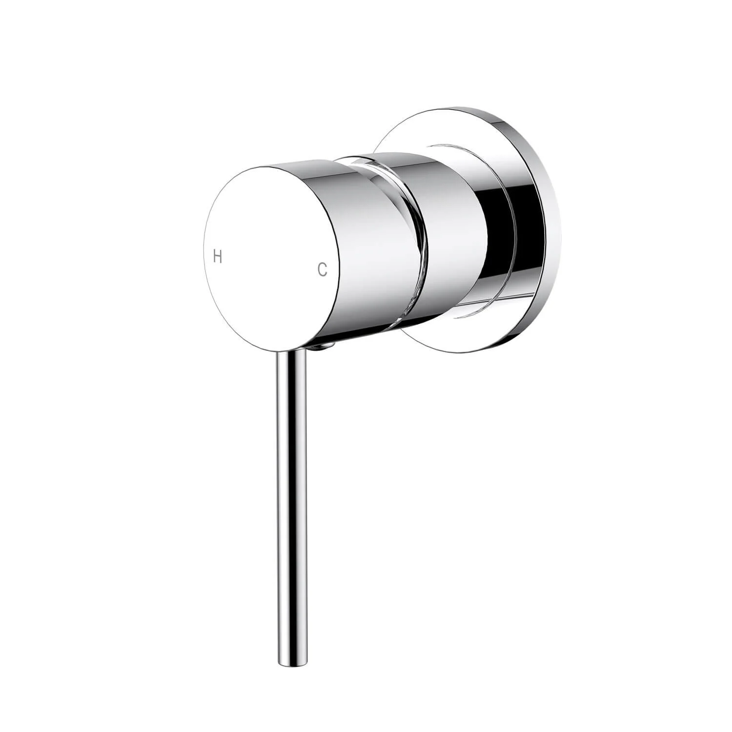 Star Pin Handle Wall Mixer 60mm Backplate - Image 5