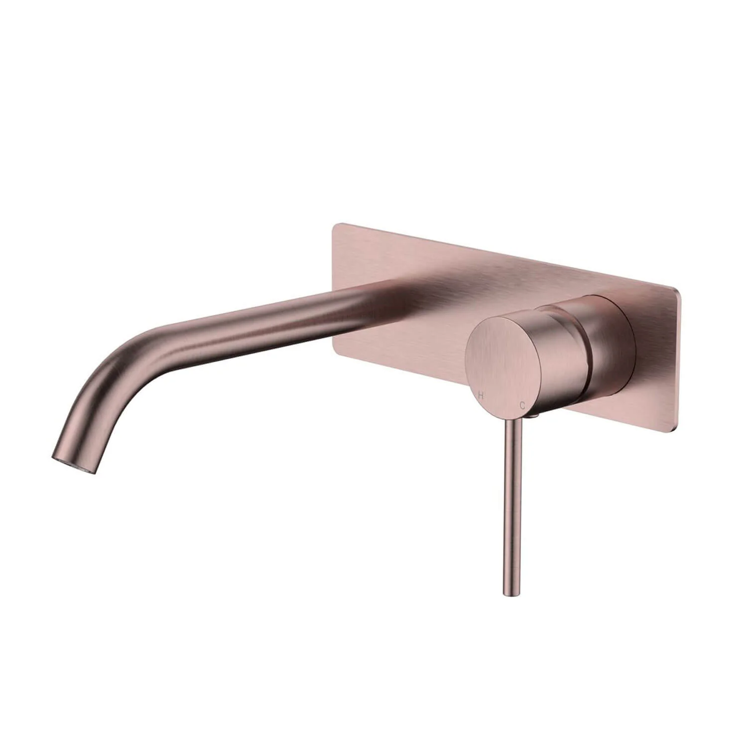 Star Pin Lever Single Backplate Wall Mixer Set - Image 3