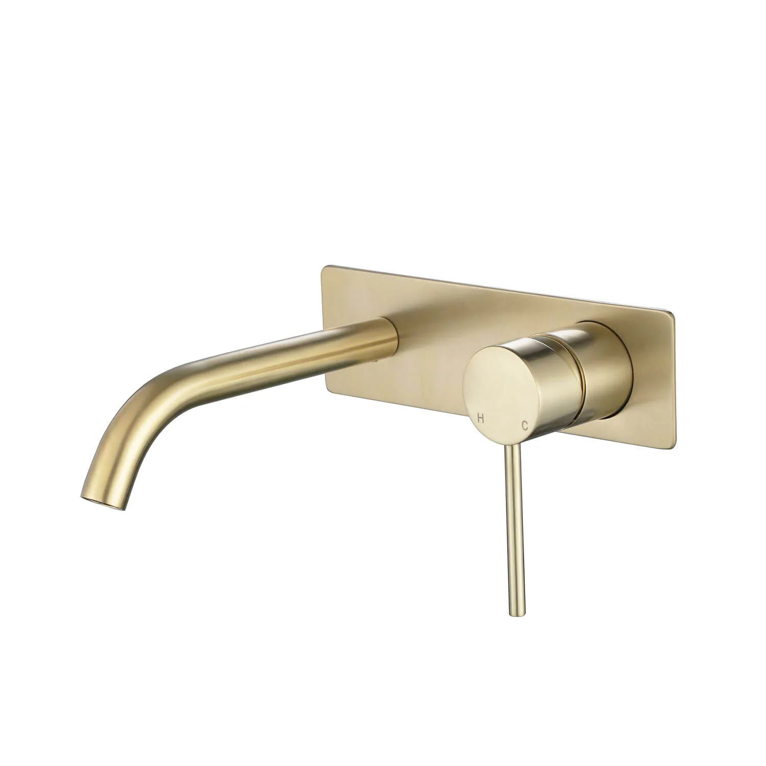 Star Pin Lever Single Backplate Wall Mixer Set - Image 5