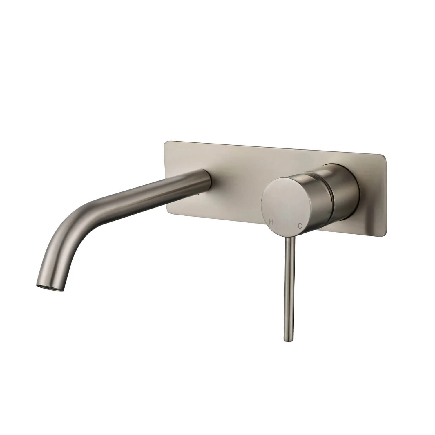 Star Pin Lever Single Backplate Wall Mixer Set - Image 7