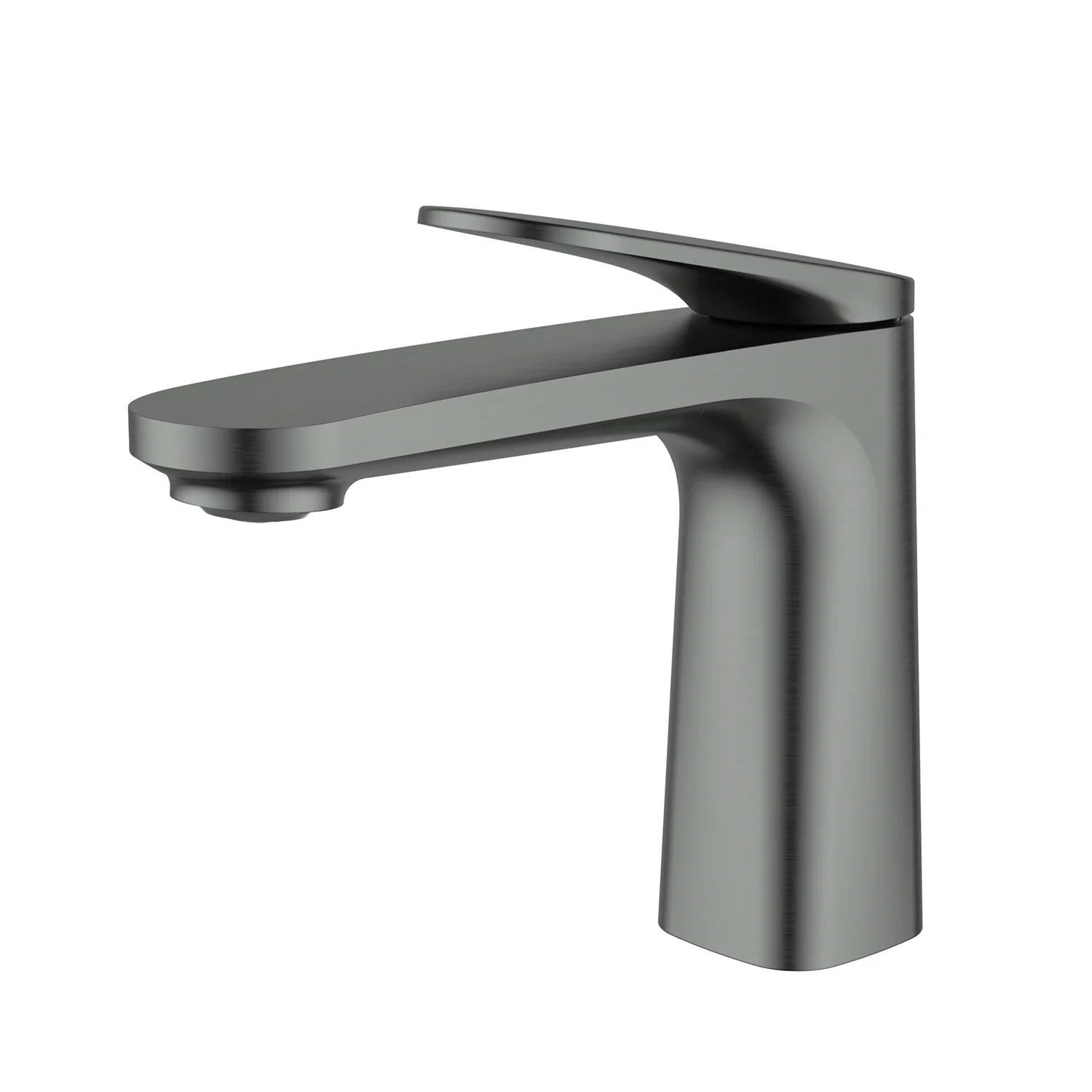 Sulu Brass Short Basin Mixer - Image 4