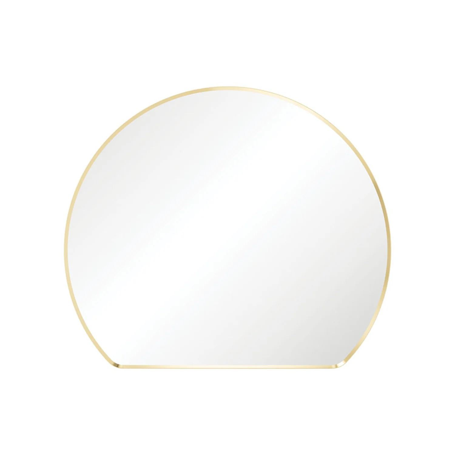 Sunrise Round Framed Glass Mirror 800x690mm