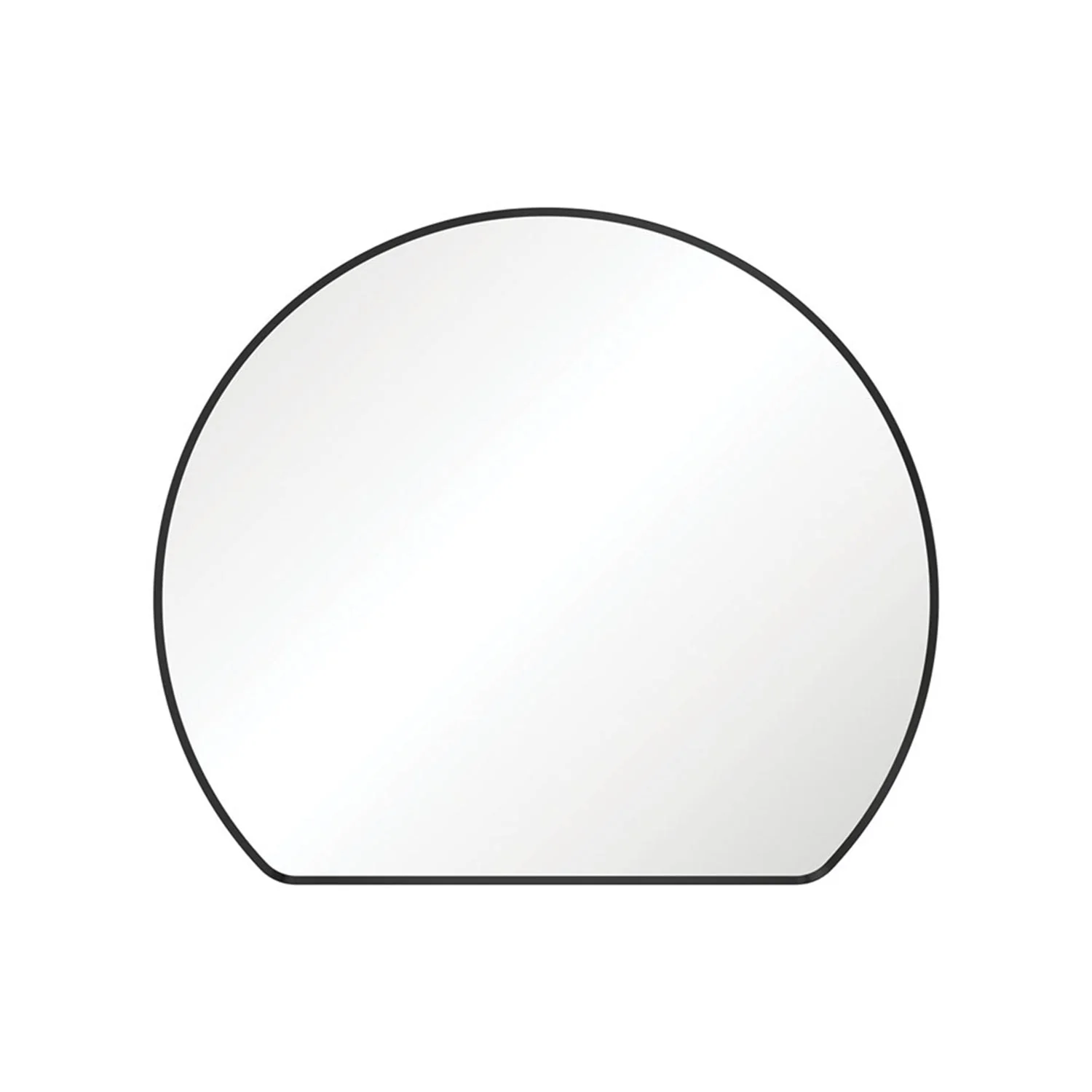 Sunrise Round Framed Glass Mirror 800x690mm - Image 8