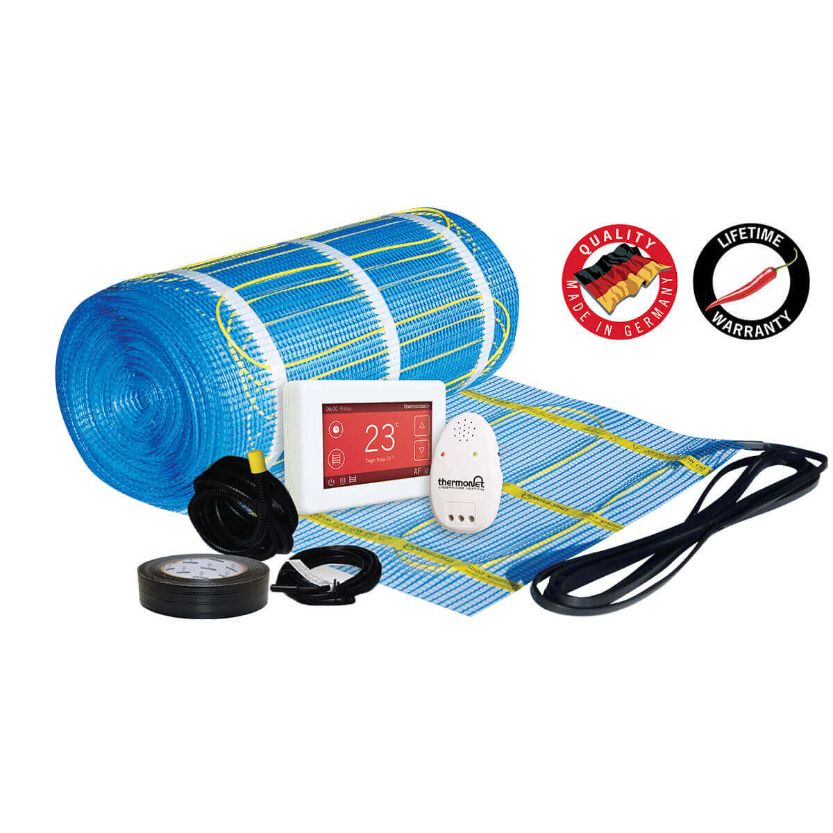 Thermonet 200W/m2 Underfloor Heating Kit with Dual Thermostat - Image 2