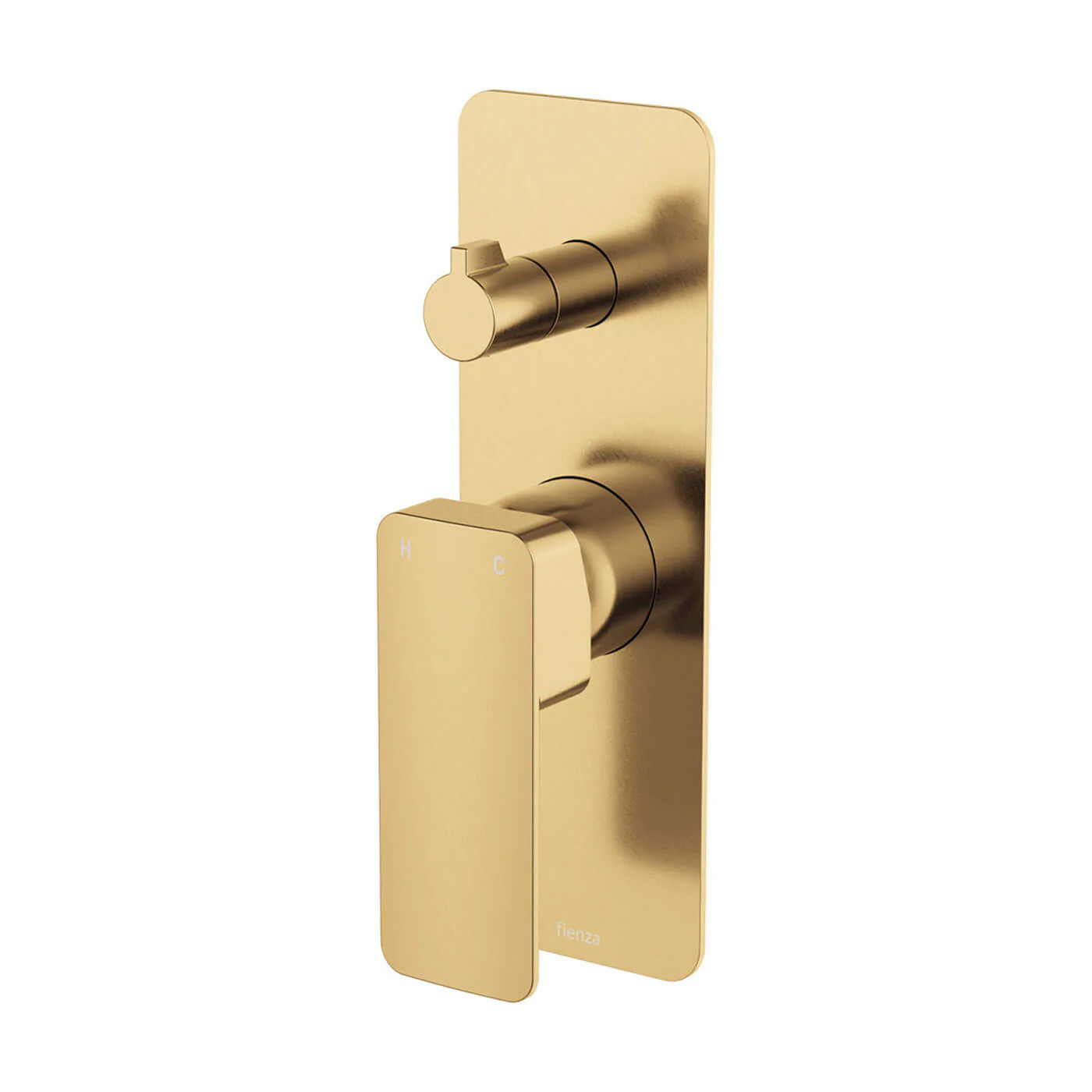 Tono Long Backplate Shower Diverter Wall Mixer - Image 2