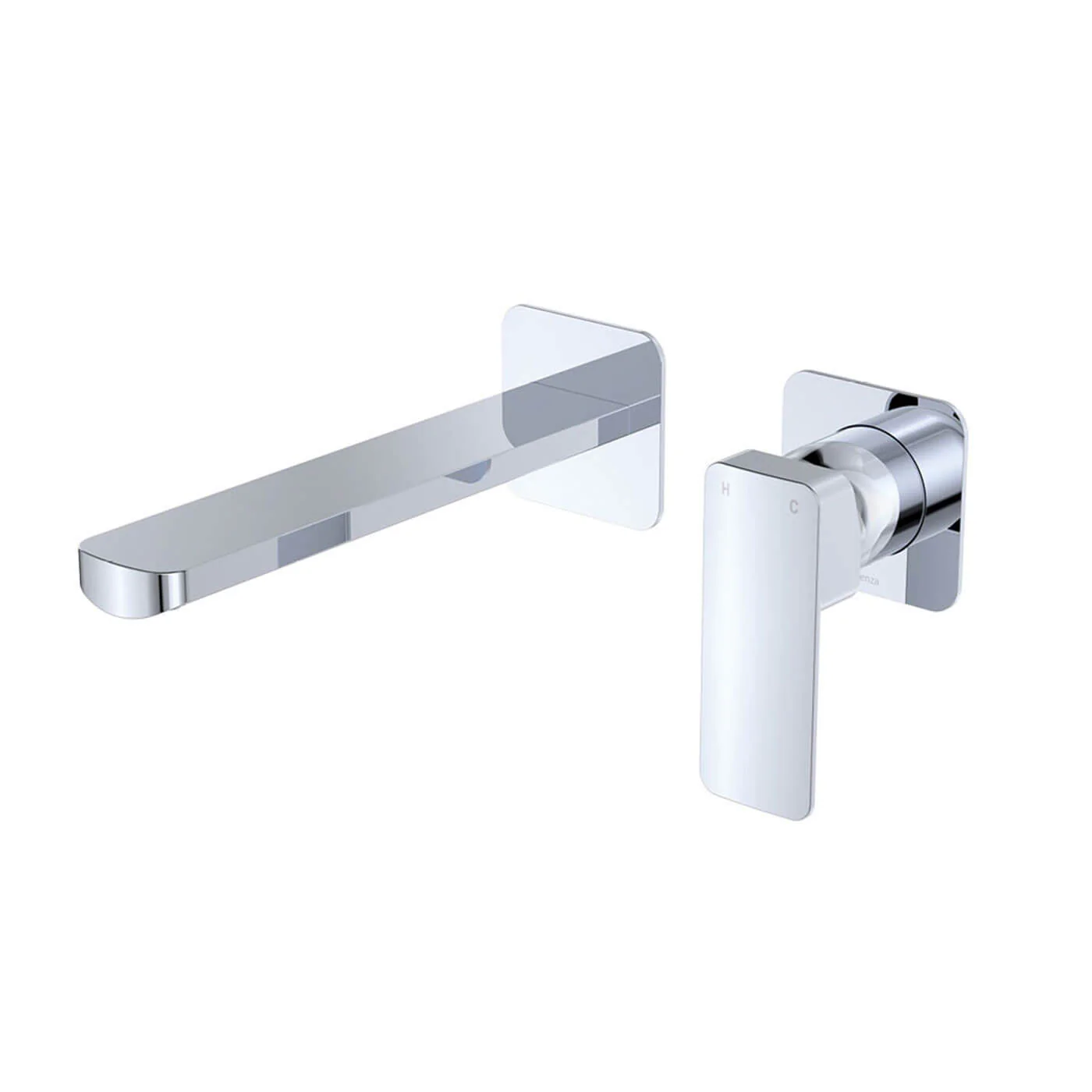 Tono Square Wall Mixer Spout Set - Image 2