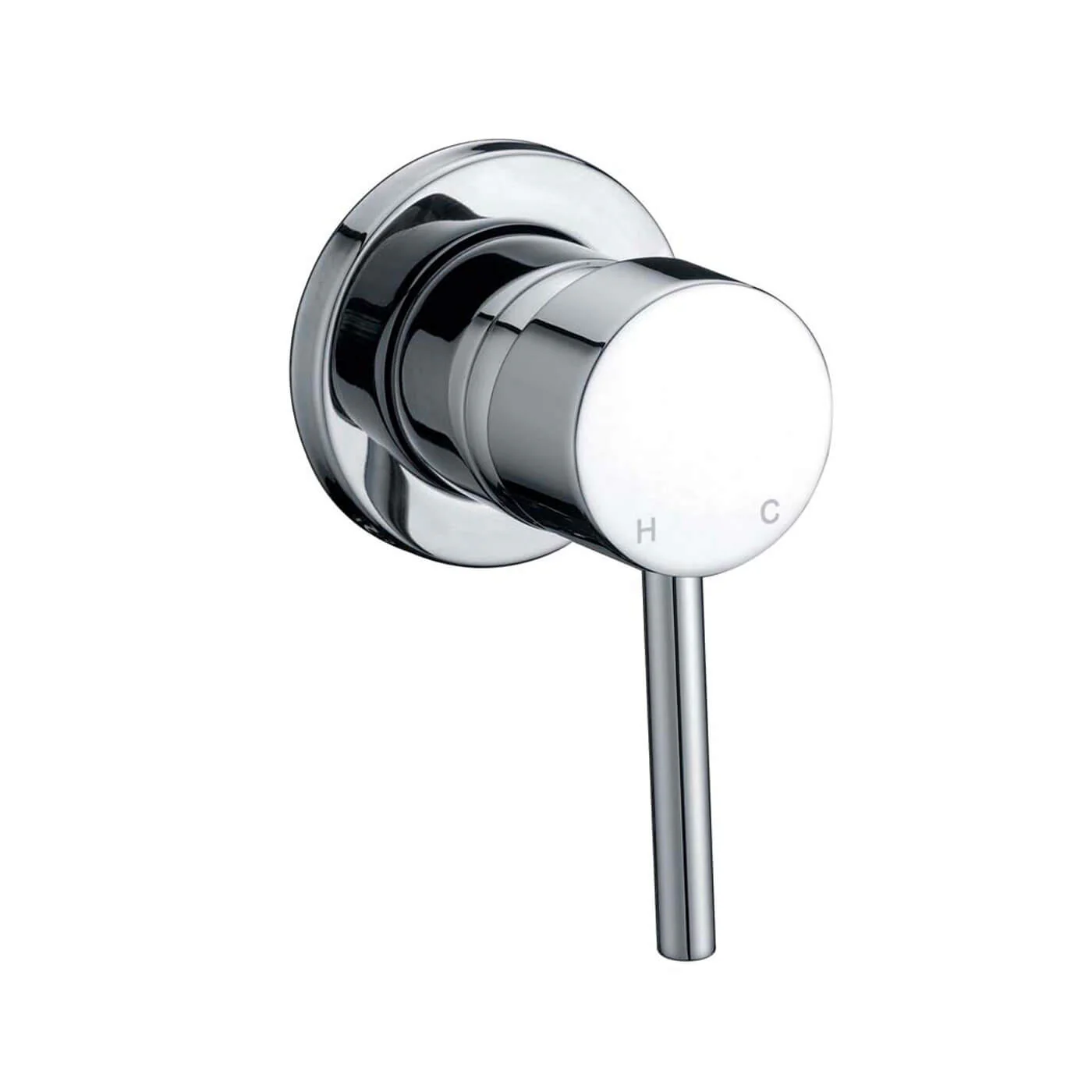 Trade Pin Handle Shower Wall Mixer - Image 2