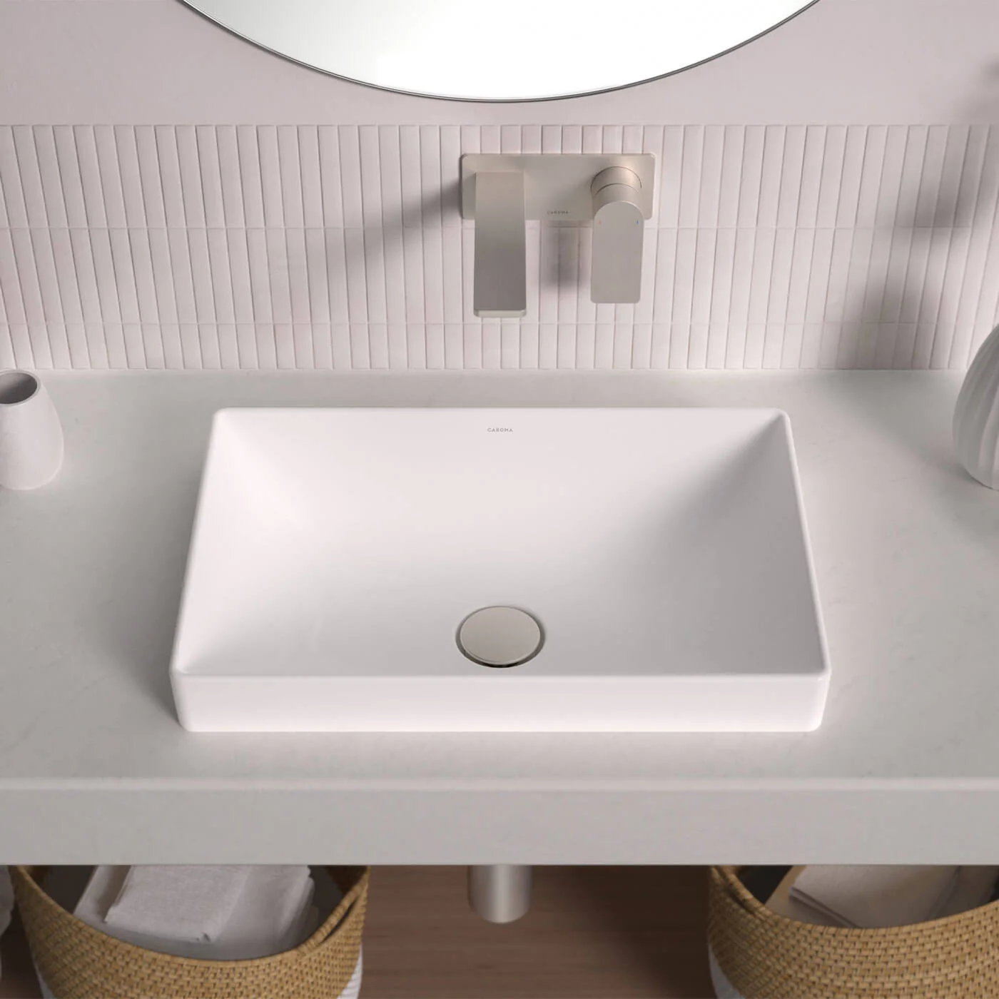 Urbane II Inset Basin 500x330mm - Image 2