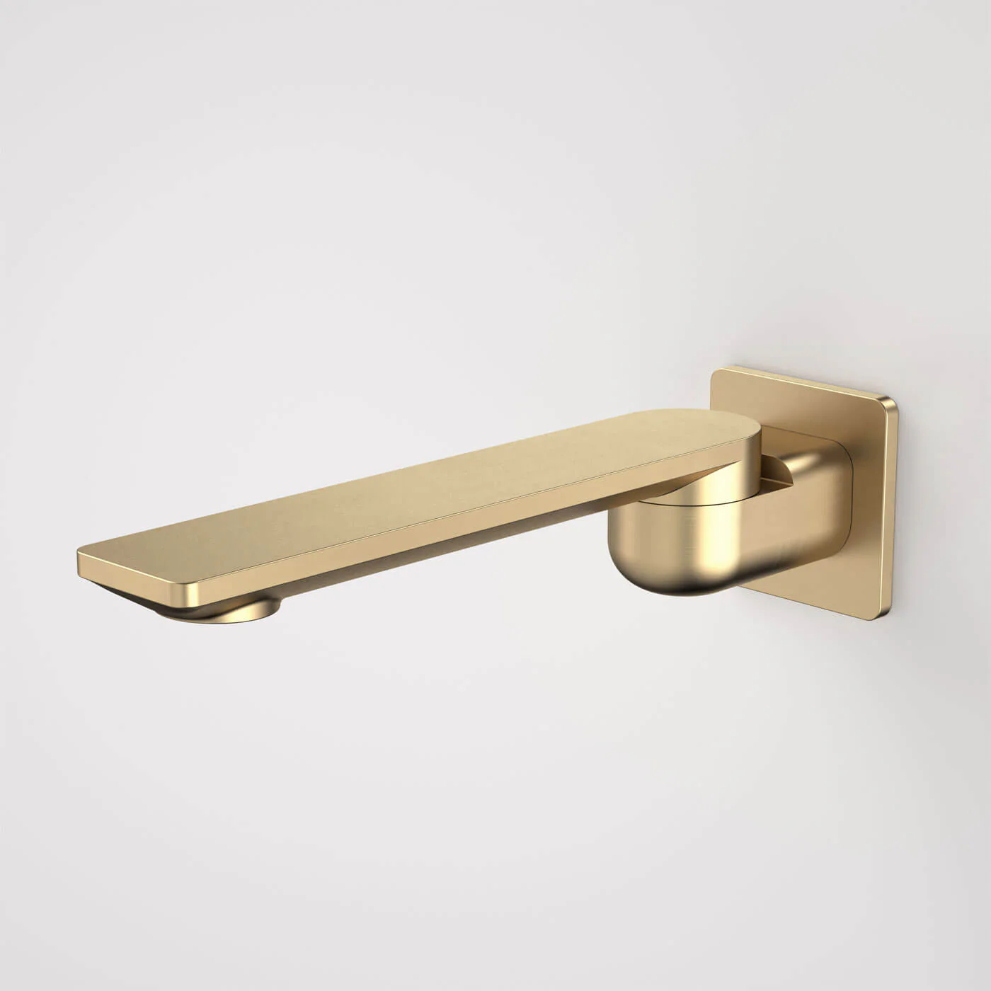 Urbane II Square Swivel Wall Spout 220mm - Image 2